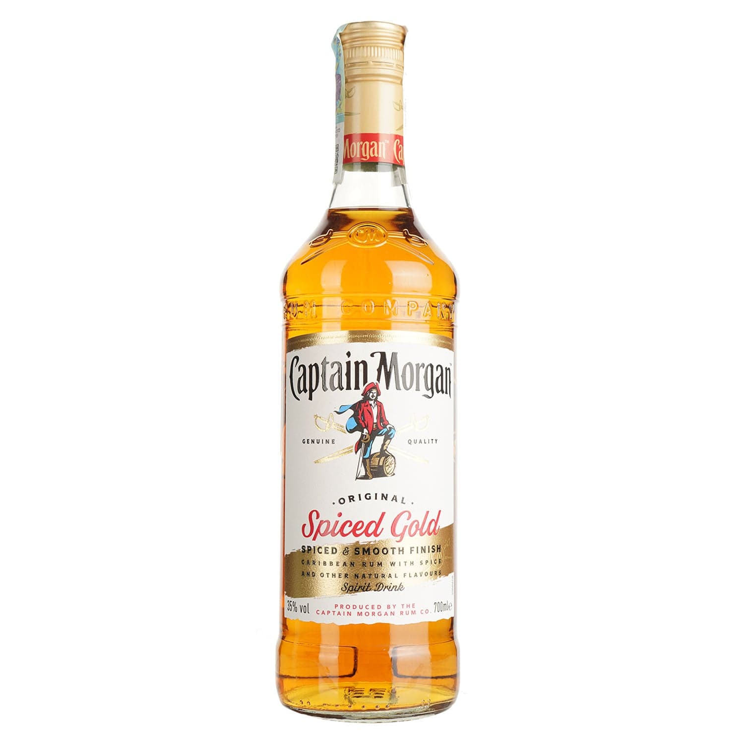 Алкогольний напій Captain Morgan Spiced Gold 35% 0.7 л