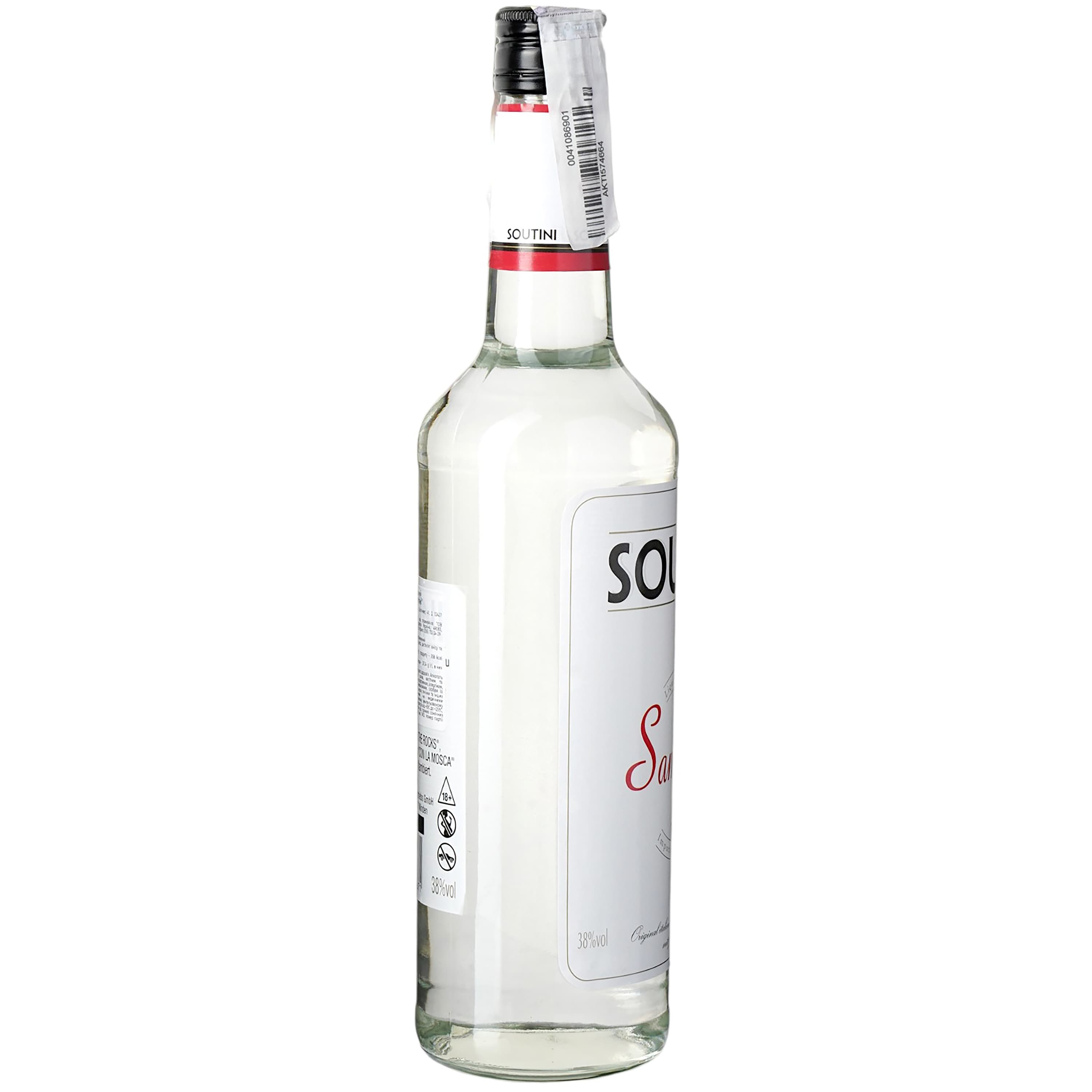Лікер Sambuca Soutini 0.7 л 38% (4009887918671)