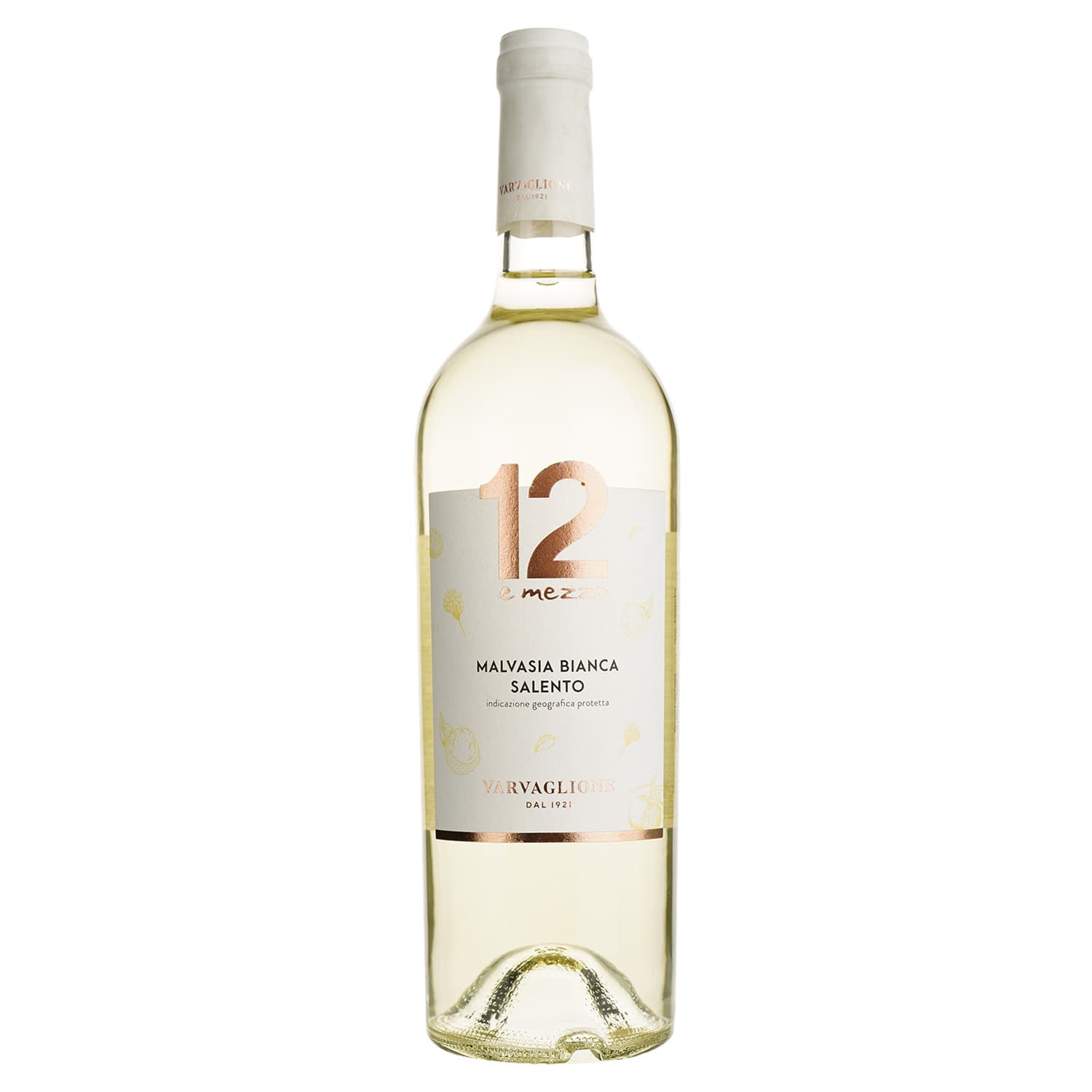 Вино Varvaglione 12 e Mezzo Malvasia Bianca del Salento бiле сухе 0.75 л