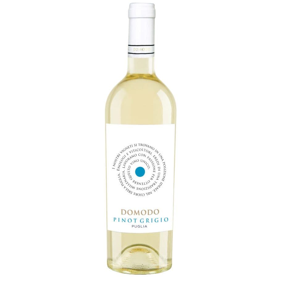 Упаковка вина Domodo Pinot Grigio Puglia IGP біле сухе 4.5 л (0.75 л х 6 шт.)