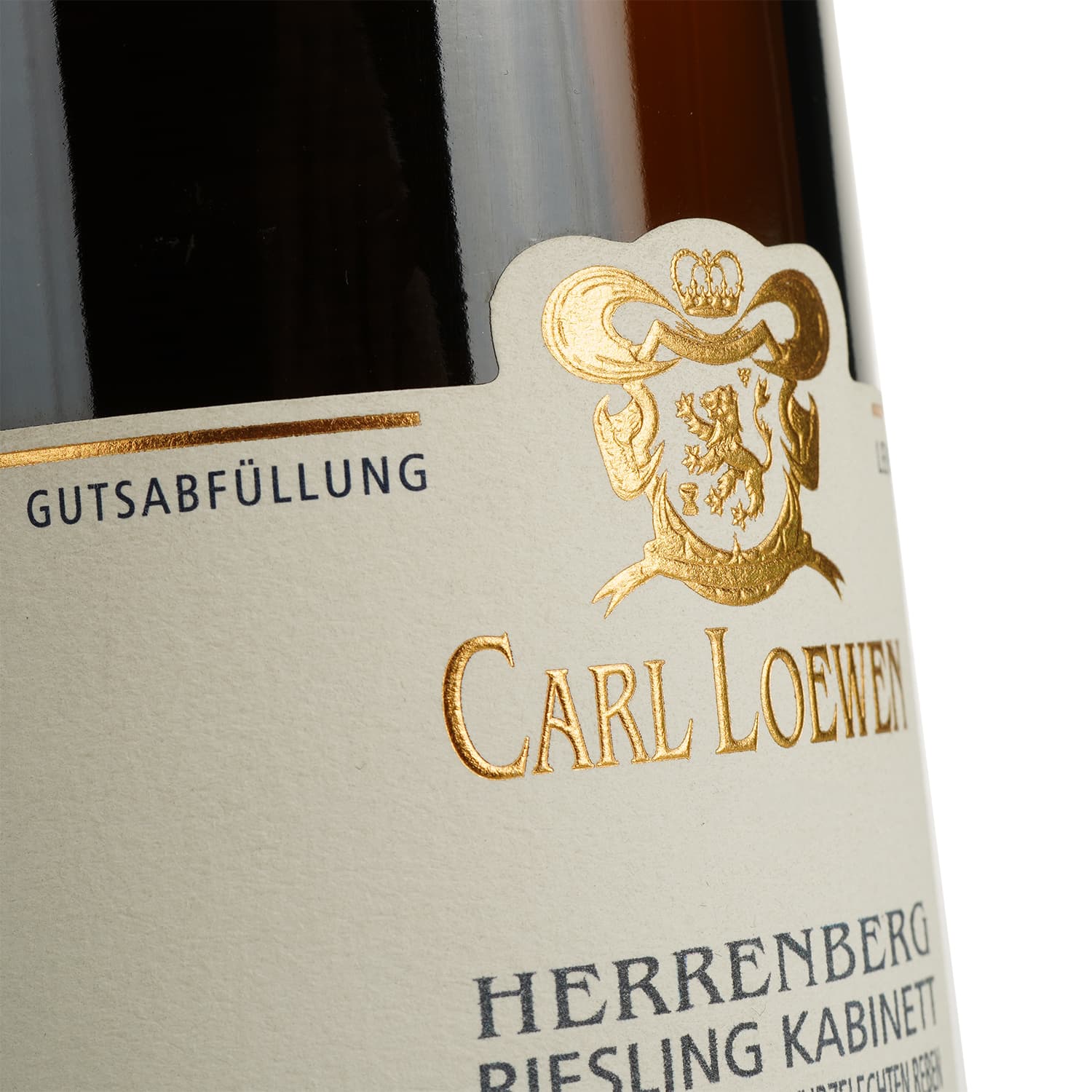 Вино Carl Loewen Herrenberg Riesling Kabinett біле напівсолодке 0.75 л
