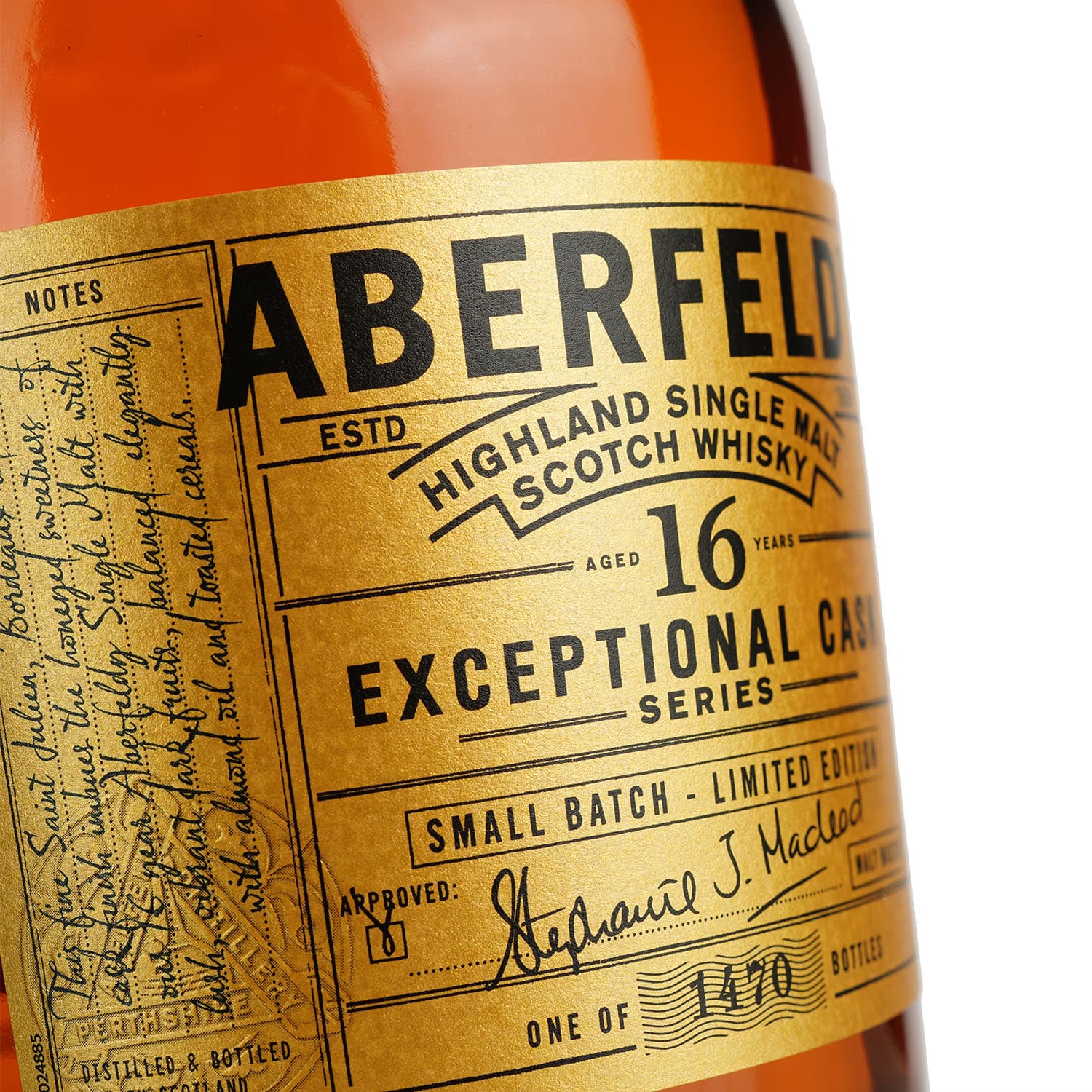Віскі Aberfeldy Exceptionnal Cask StJulian 16 Year Old 43% 0.7 л в подарунковій упаковці