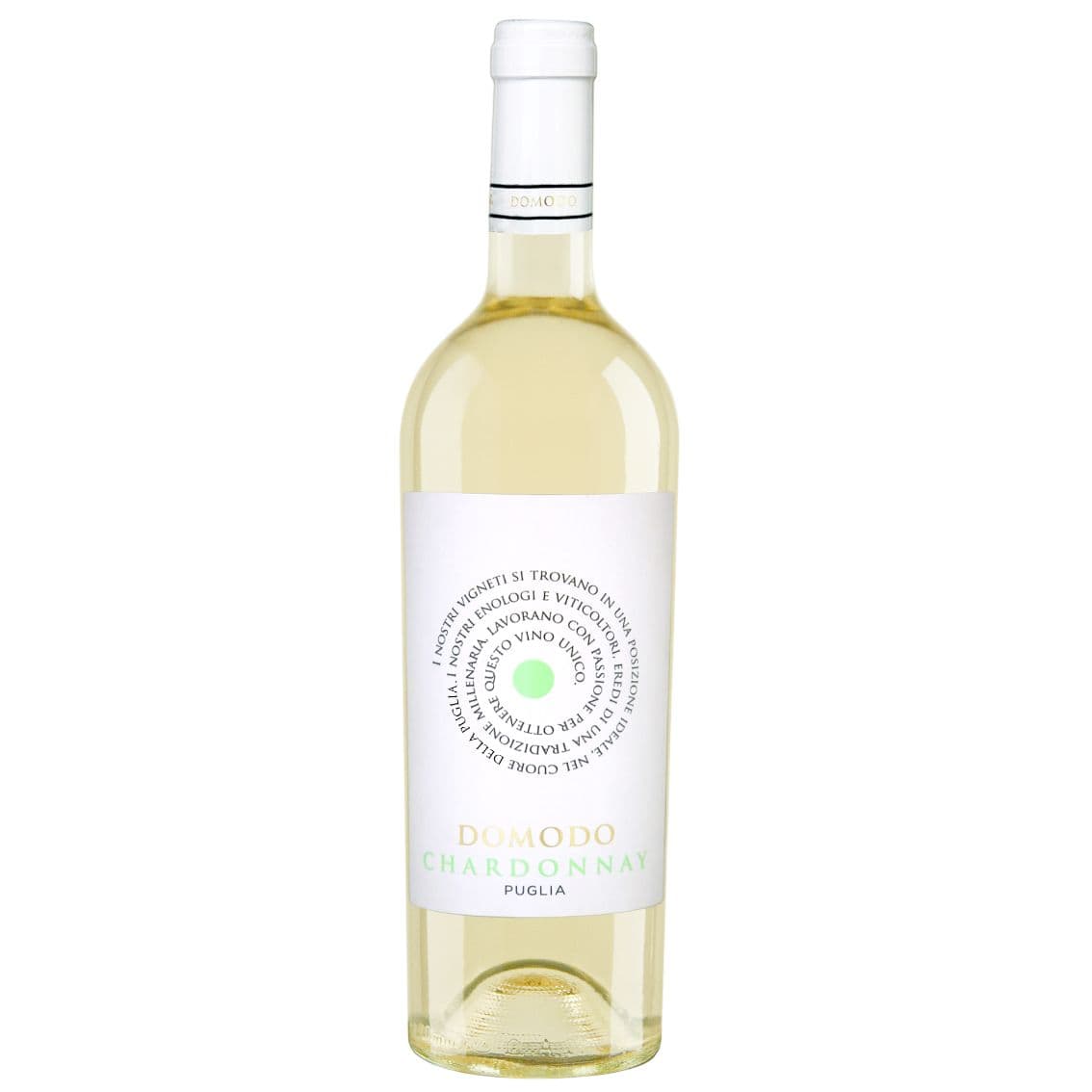 Упаковка вина Domodo Chardonnay Puglia IGP Puglia біле сухе 4.5 л (0.75 л х 6 шт.)