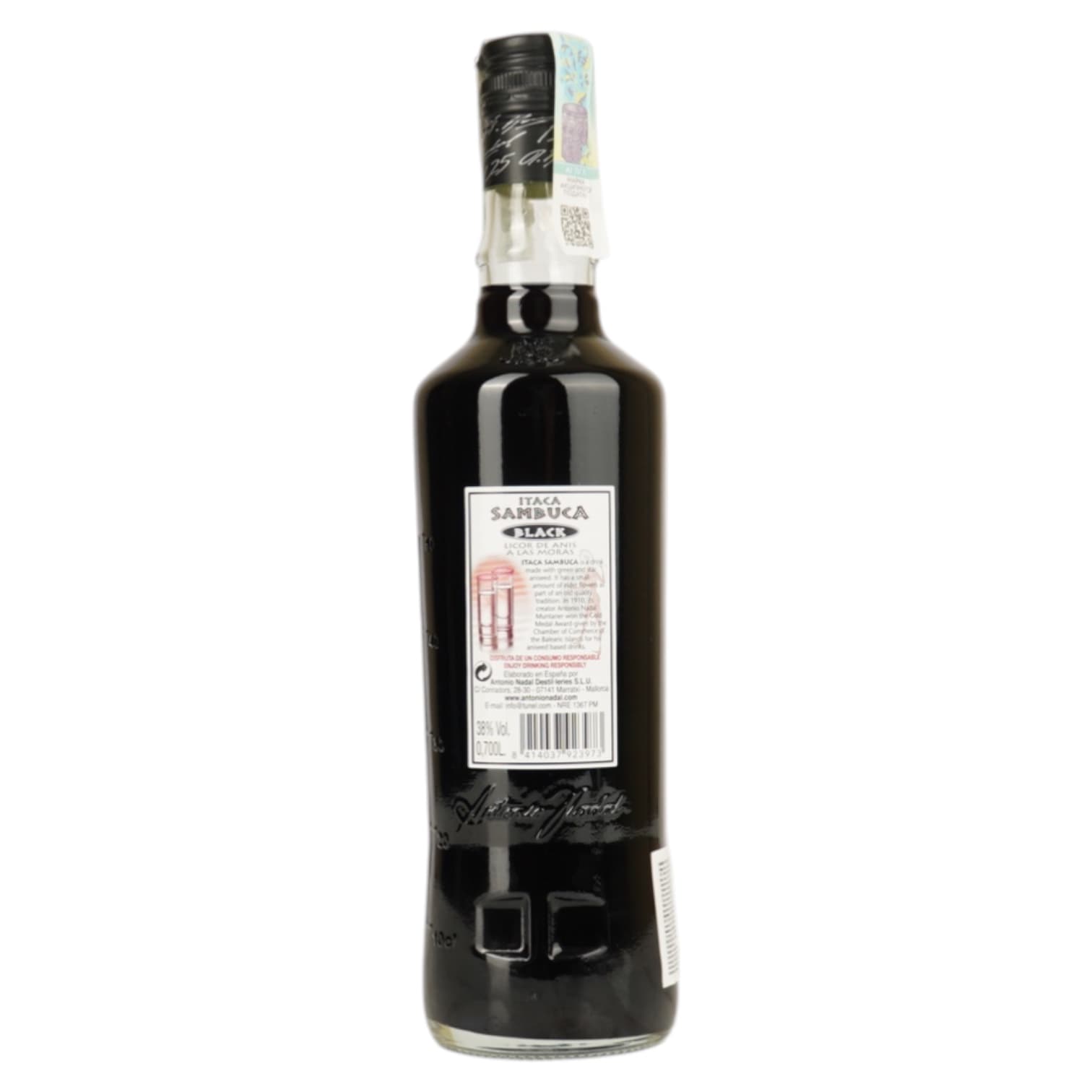 Лікер Самбука Itaca Black 38% 0.7 л