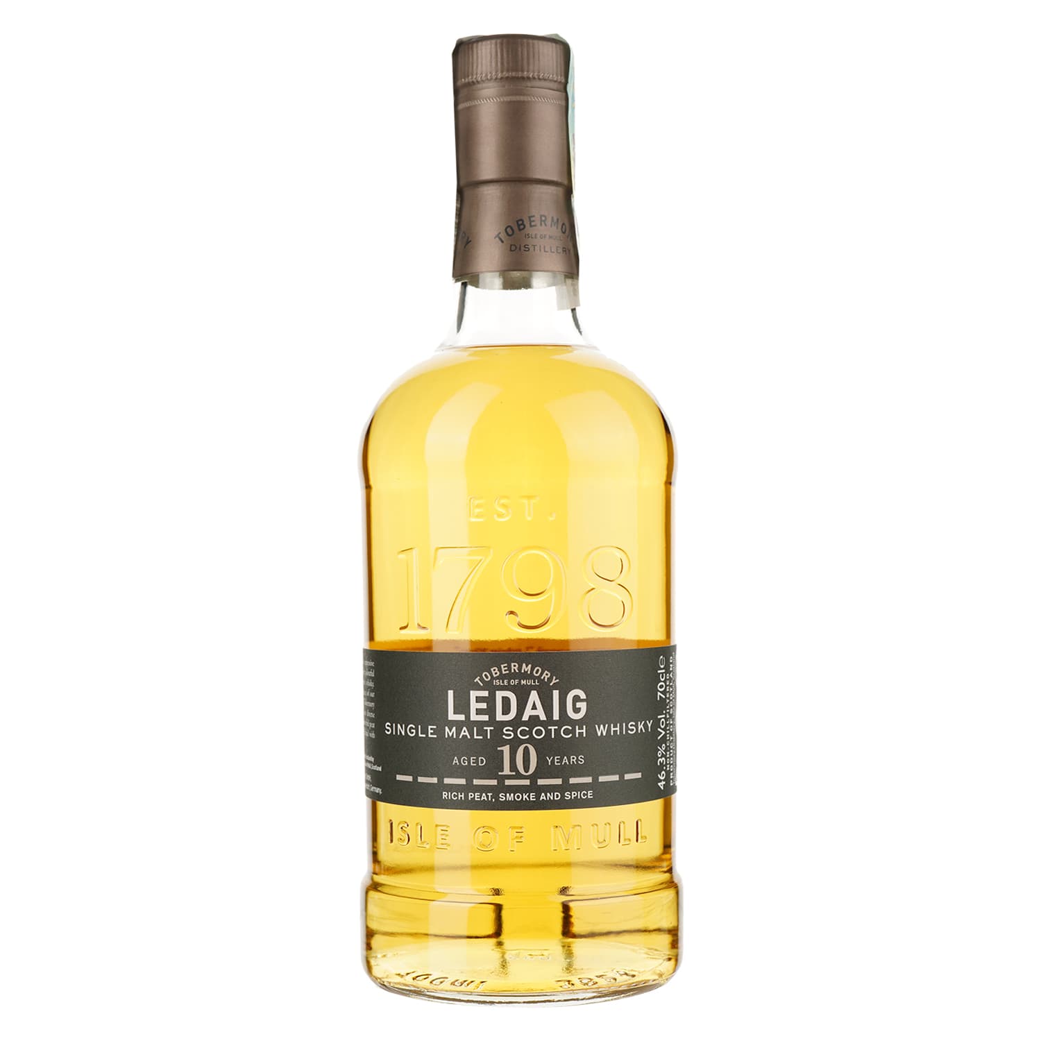 Віскі Ledaig Single Malt Whisky, 46,3%, 0,7 л (849449)