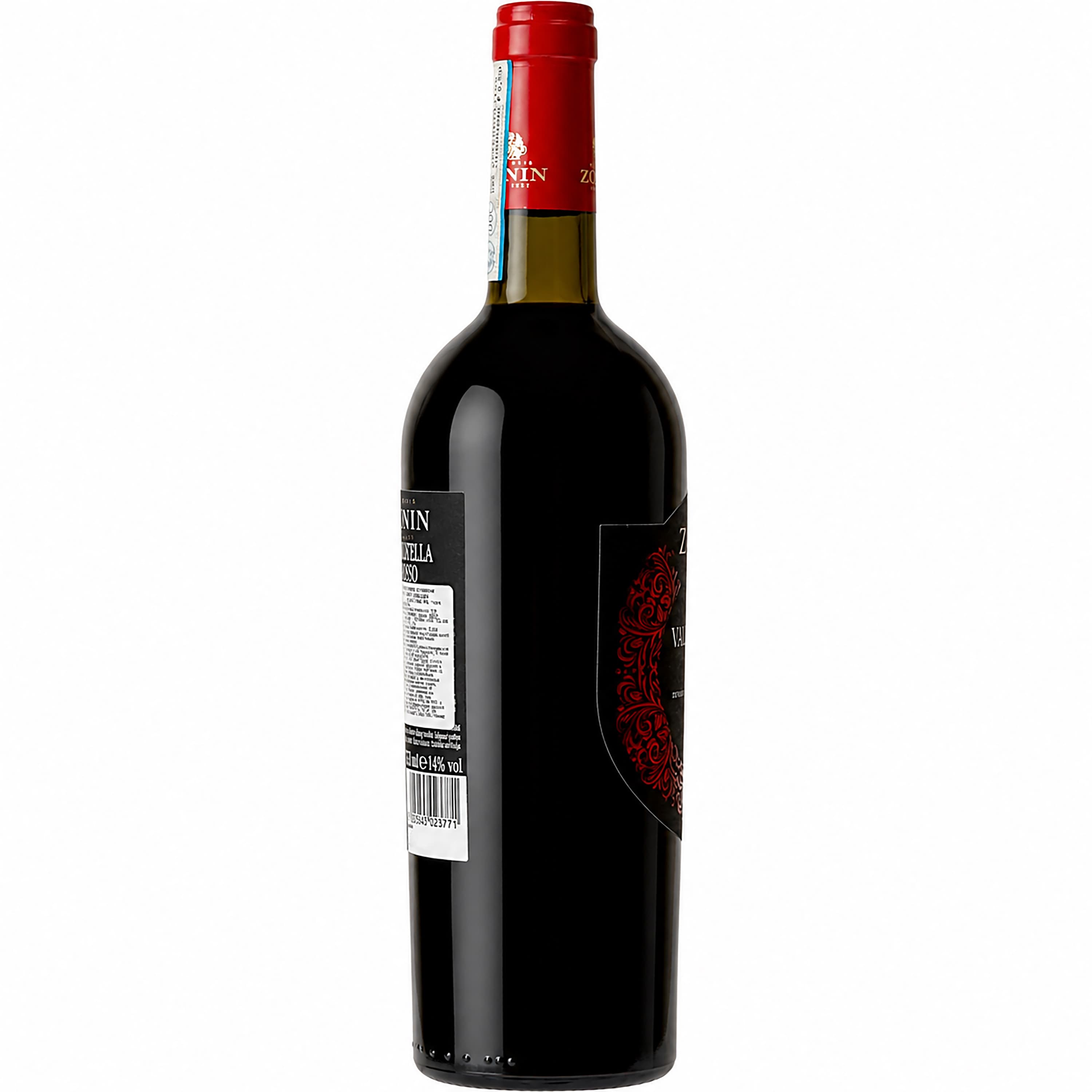 Вино Zonin Valpolicella Classico Superiore Ripasso, червоне, сухе, 14%, 0,75 л (37699)
