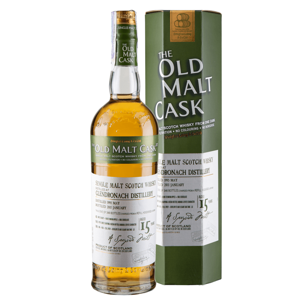 Віскі Glendronach Vintage 1995 15 yo Single Malt Scotch Whisky 50% 0.7 л