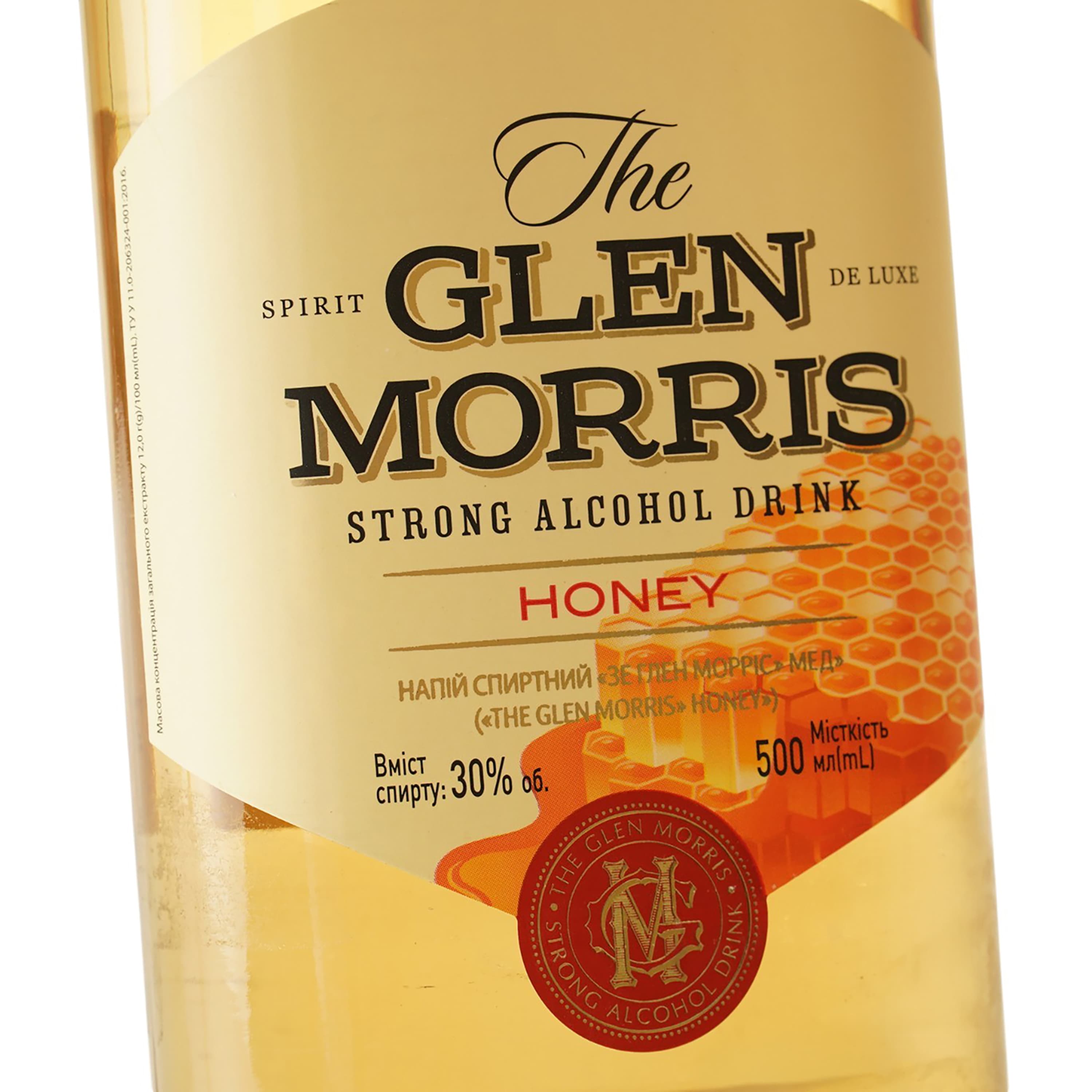 Напій алкогольний The Glen Morris Honey, 30%, 0,5 л