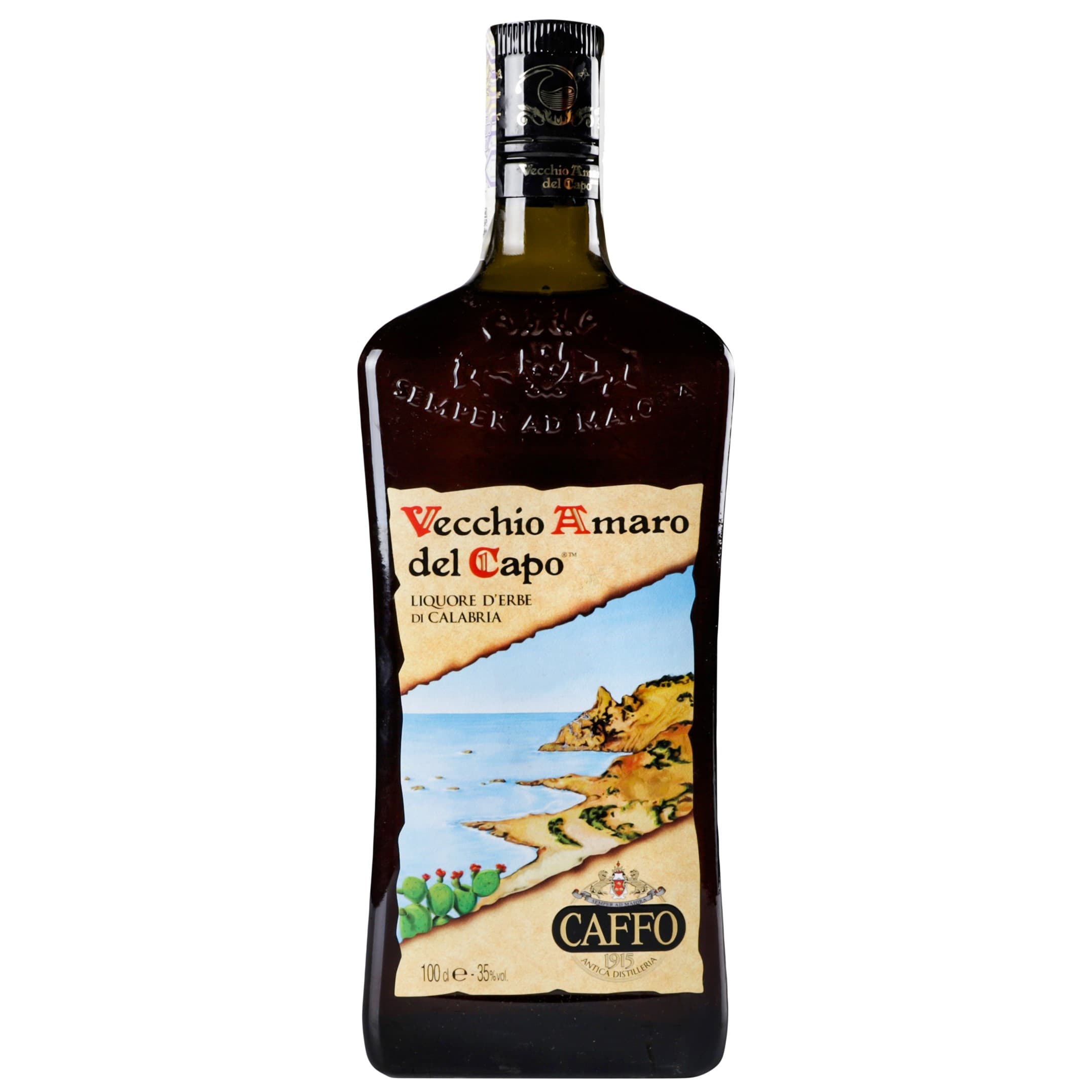 Лікер Caffo Vecchio Amaro del Capo 35% 1 л (852647)
