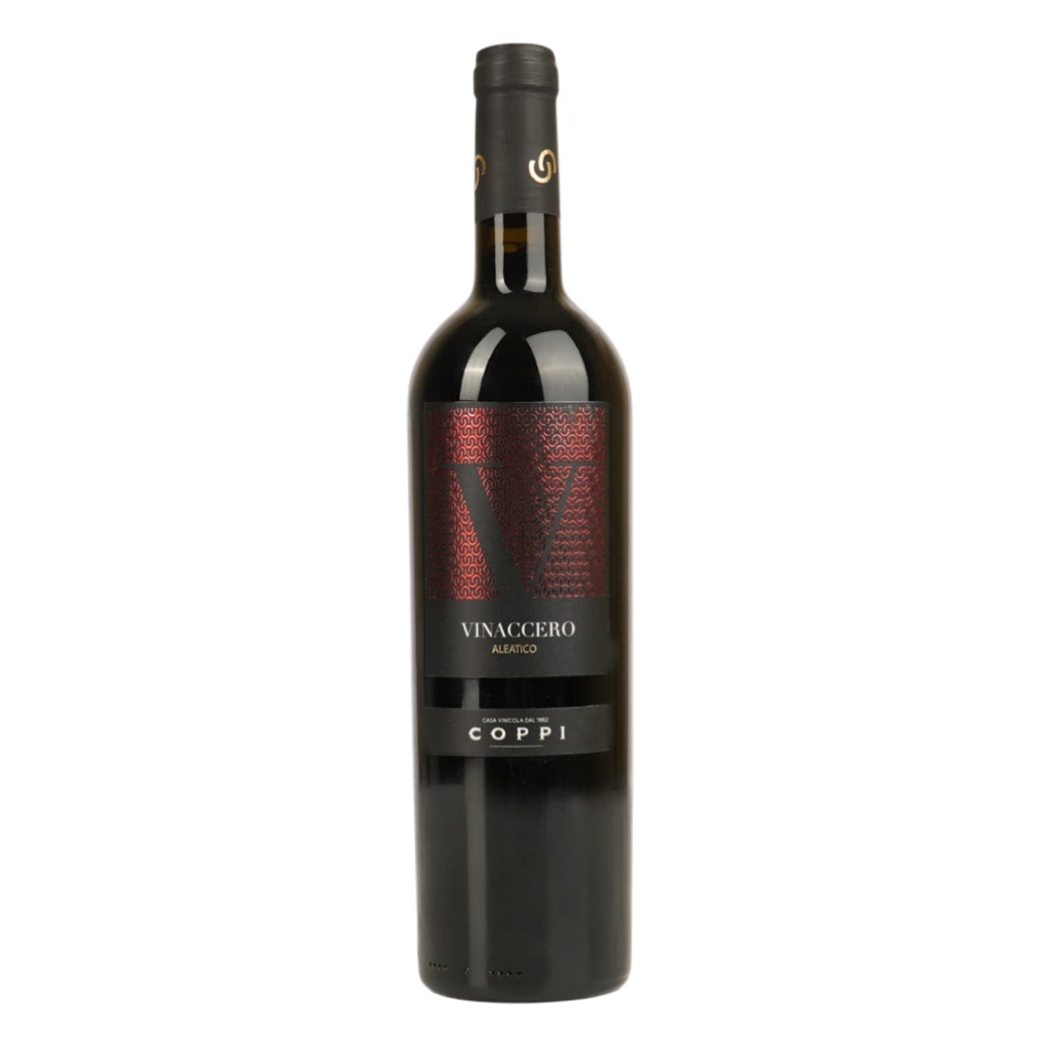 Вино Coppi Vinaccero Aleatico червоне сухе 0.75 л