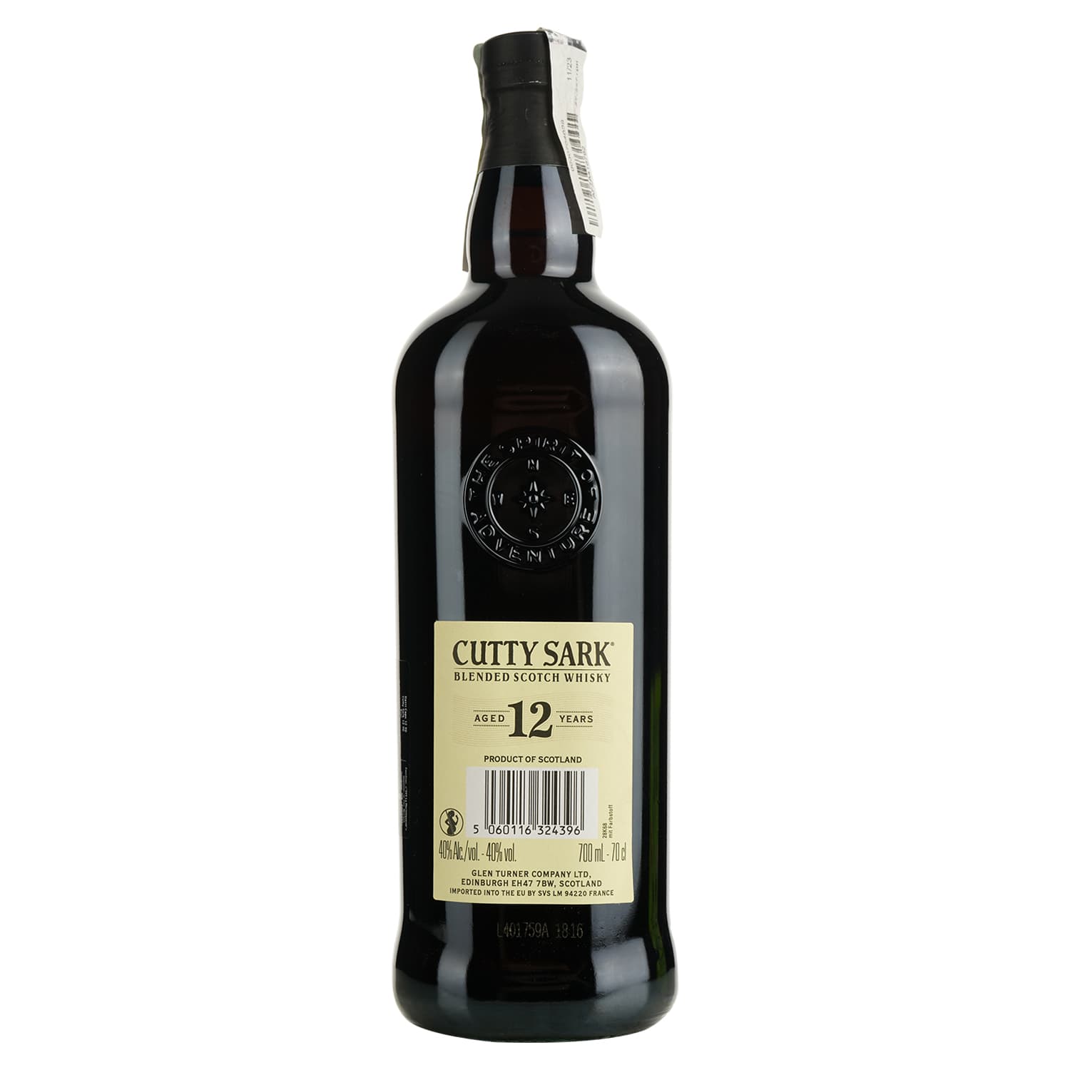 Віскі Cutty Sark 12 yo Blended Scotch Whisky 40% 0.7 л