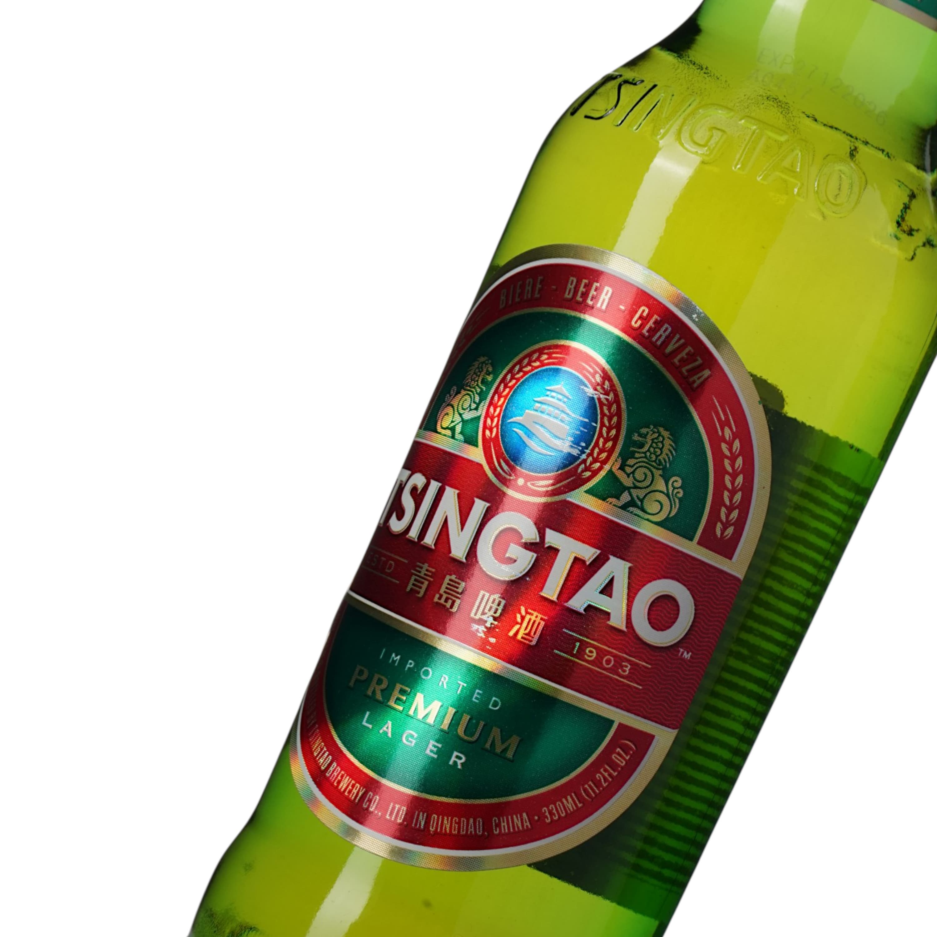 Пиво Tsingtao Premium світле фільтроване 4.7% 0.33 л