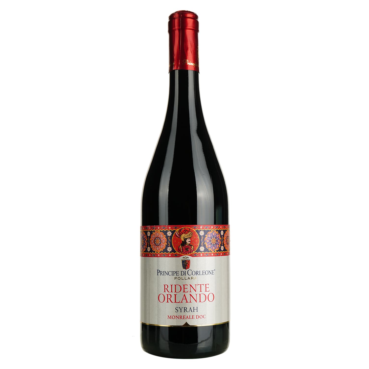 Вино Principe di Corleone Ridente Orlando Syrah Monreale DOP червоне сухе 0.75 л
