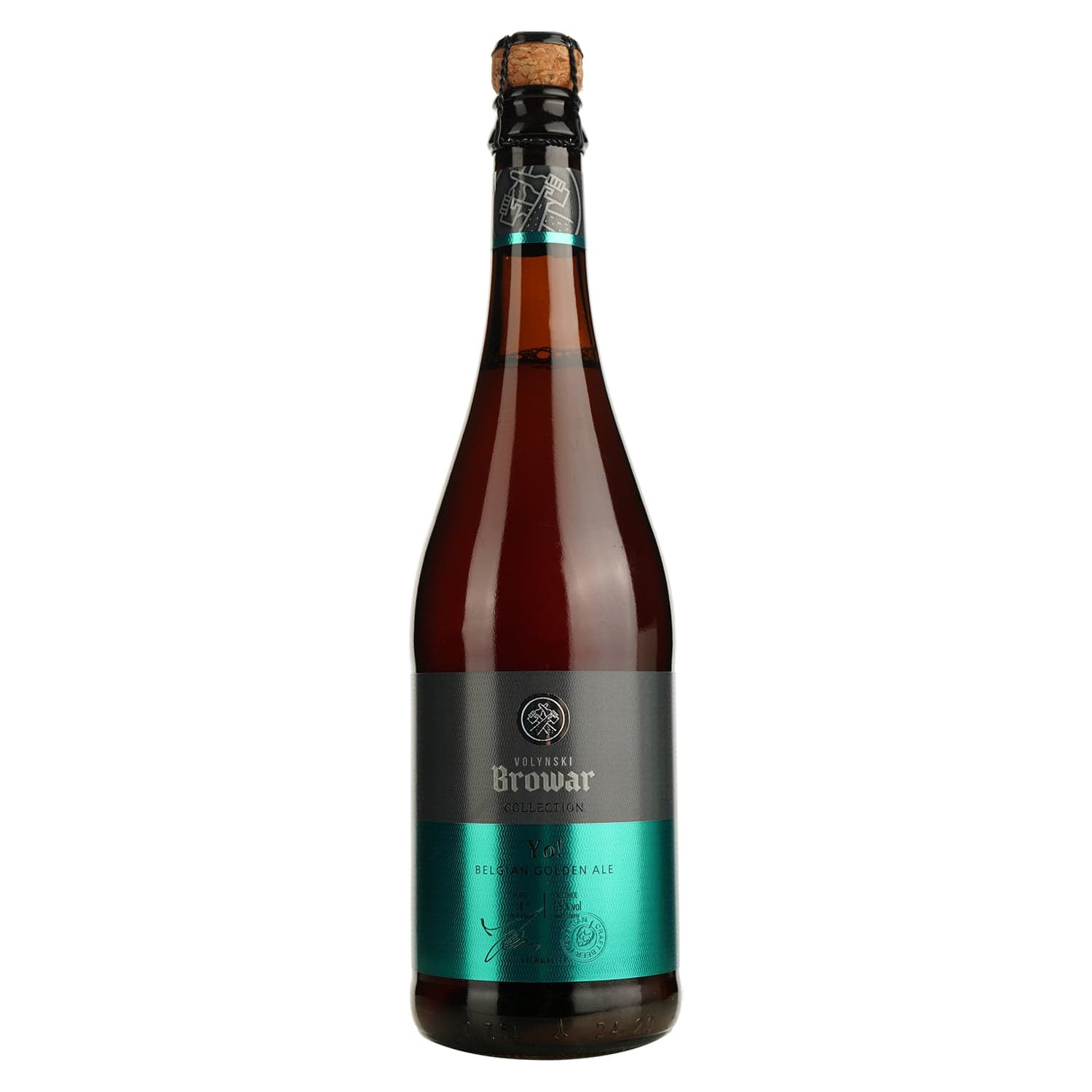 Пиво Volynski Browar YO! світле 7.5% 0.75 л