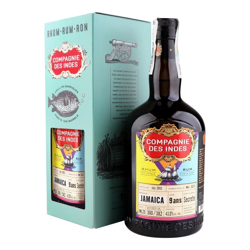 Ром Compagnie des Indes SingleCask JamaicaSecr 9 y.o. 43% 0.7 л