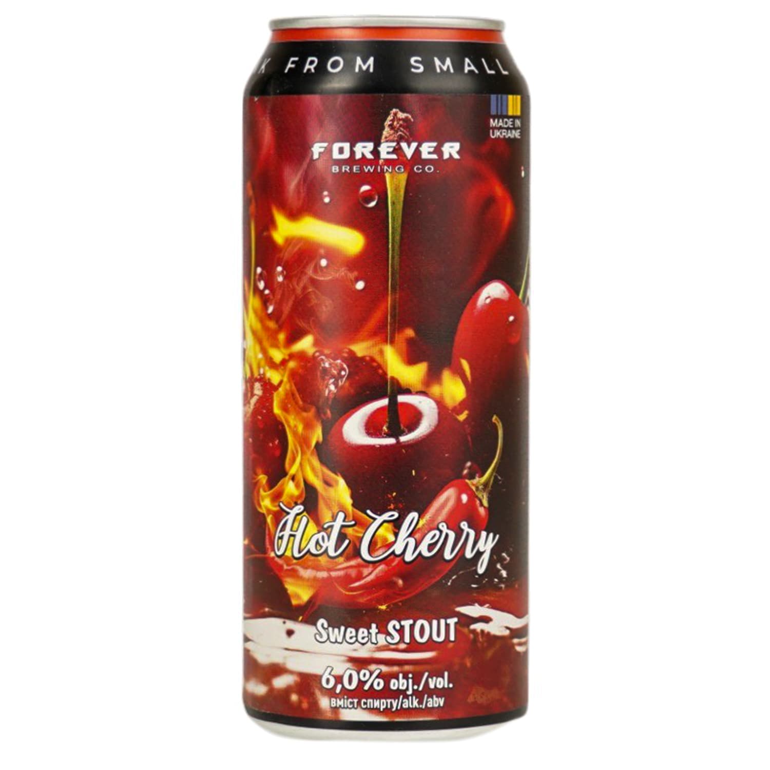 Пиво Forever Hot Cherry темне нефільтроване 0.5 л