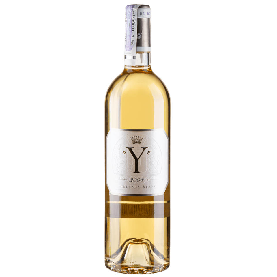 Вино Chateau d'Yquem Bordeau Blanc 2008, біле, сухе, 14,5%, 0,75 л (1512081)