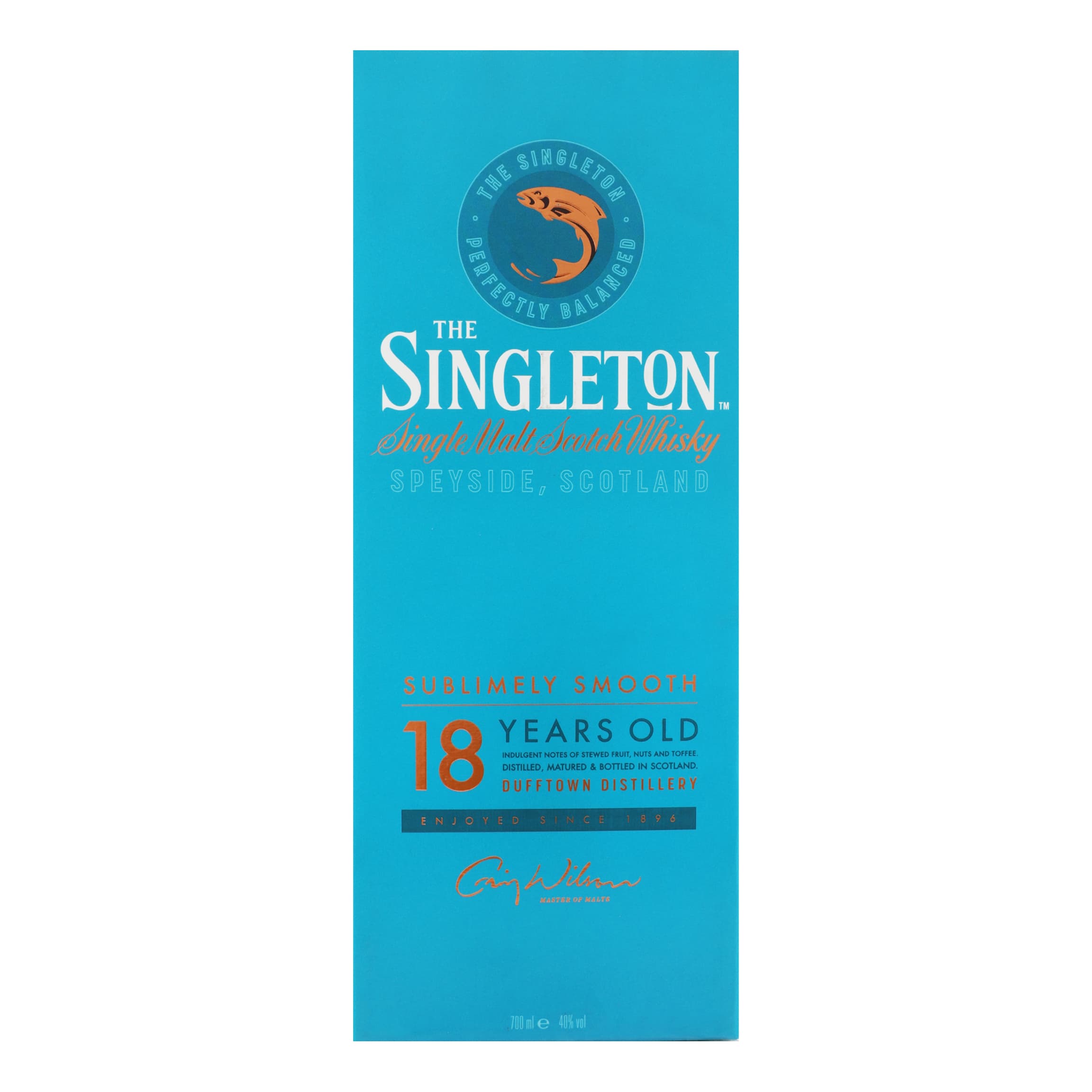 Віскі Singleton of Dufftown 18 років витримки 40% 0.7 л