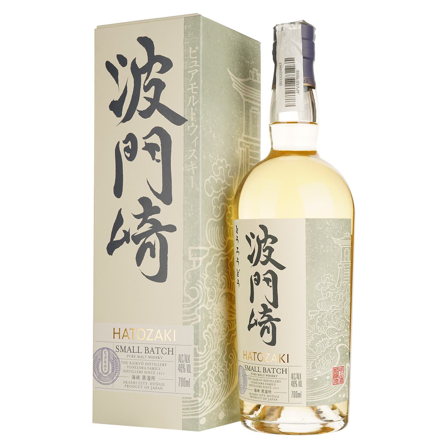 Віскі Hatozaki Pure Malt Japanese Blended Whisky, 46%, 0,7 л