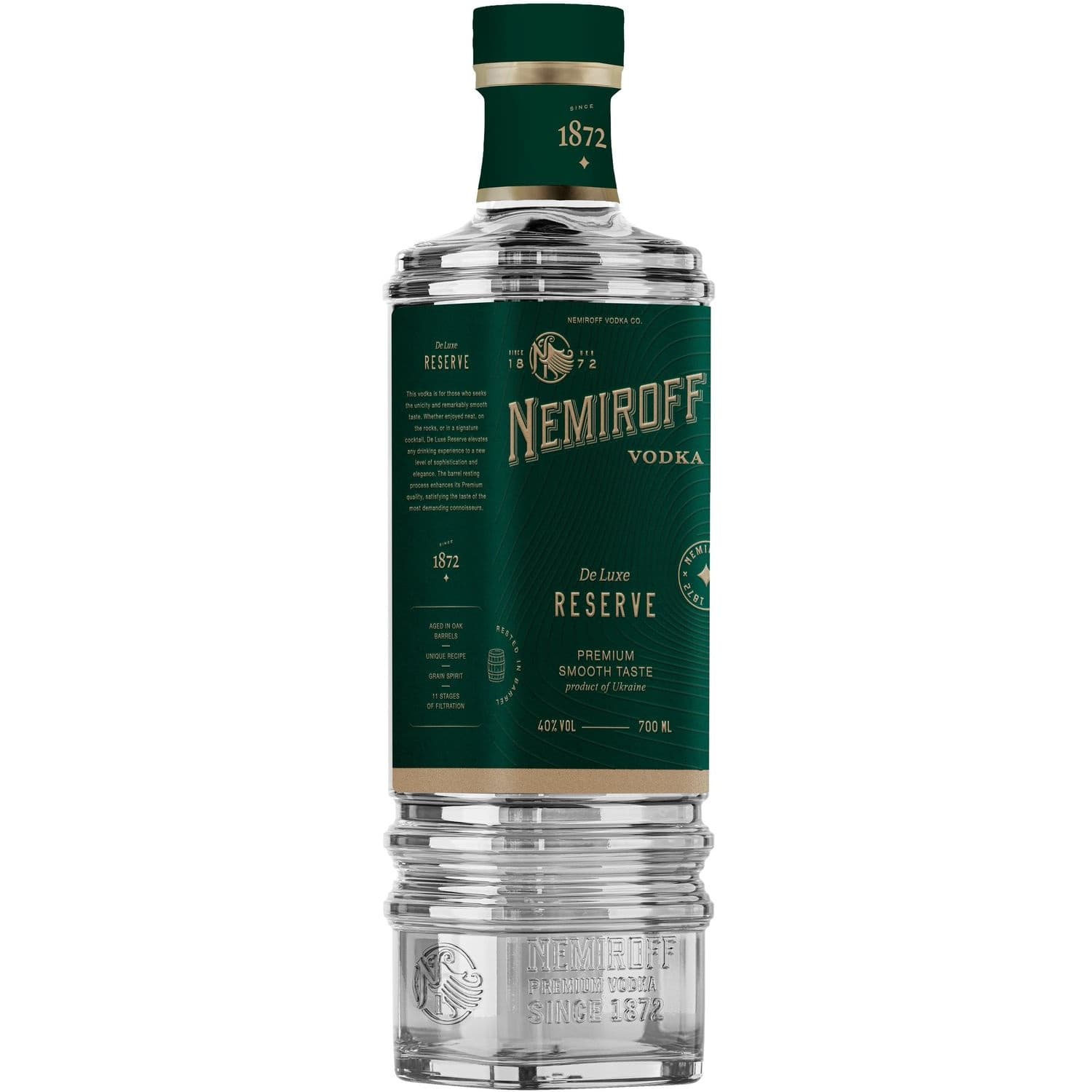 Горілка Nemiroff De Luxe Reserve 40% 0.7 л