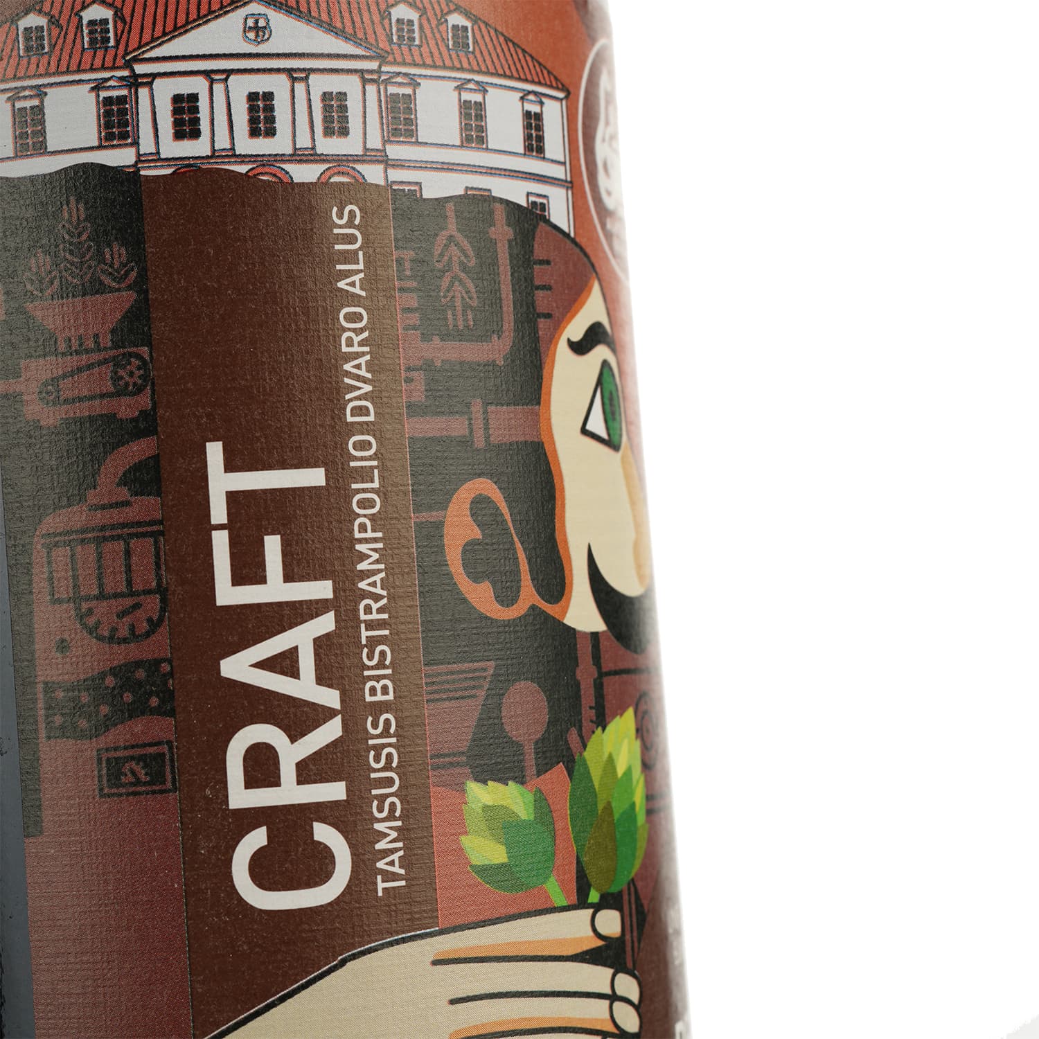 Пиво Bistrampolio Craft Dvaro Tamsusis темне 5.5% 1 л