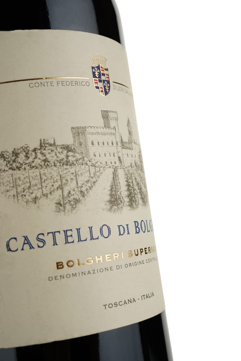 Вино Castello di Bolgheri Bolgheri Superiore DOC, червоне, сухе, 0,75 л