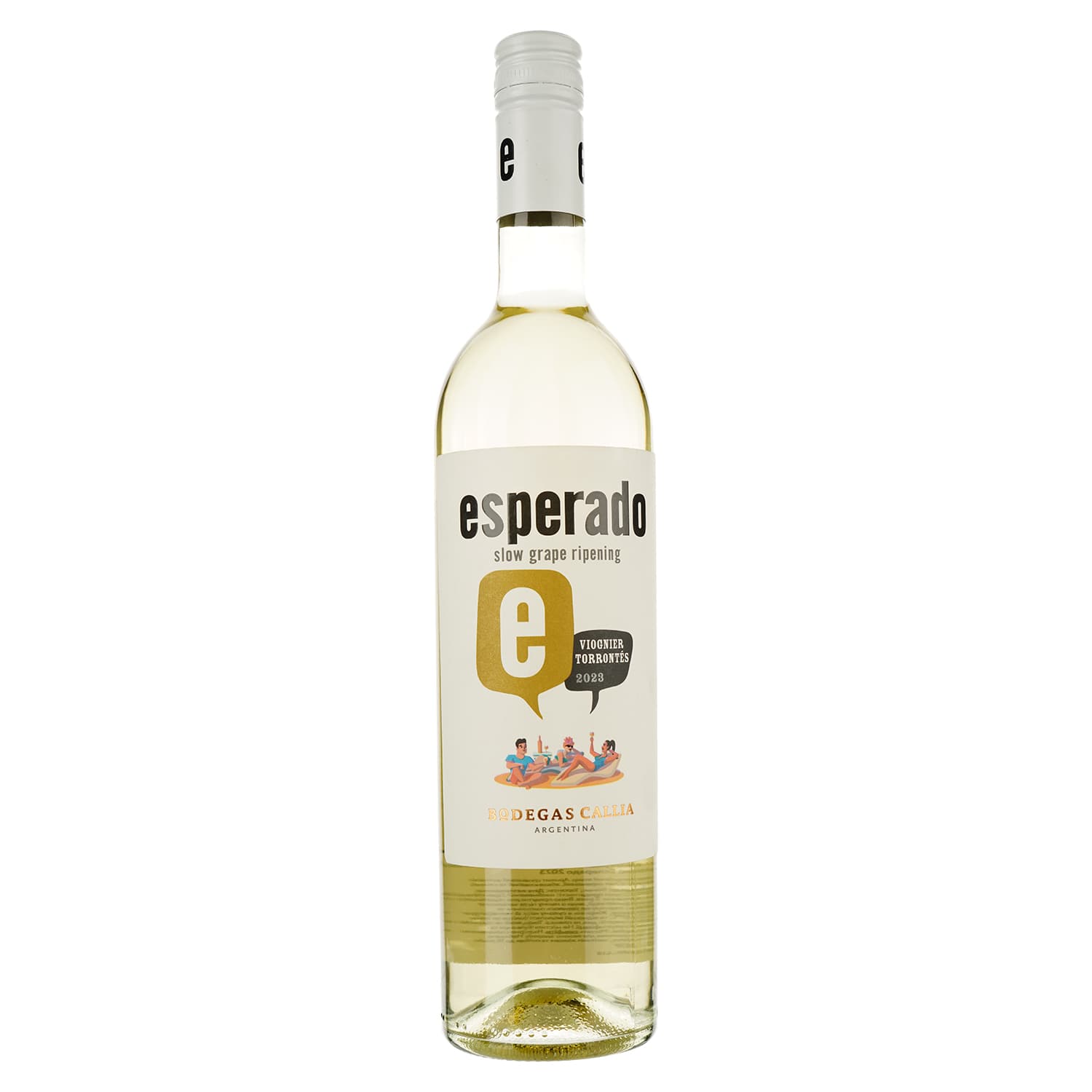 Вино Callia Viognier Torrontes Esperado, біле, напівсолодке, 13%, 0,75 л (22007)