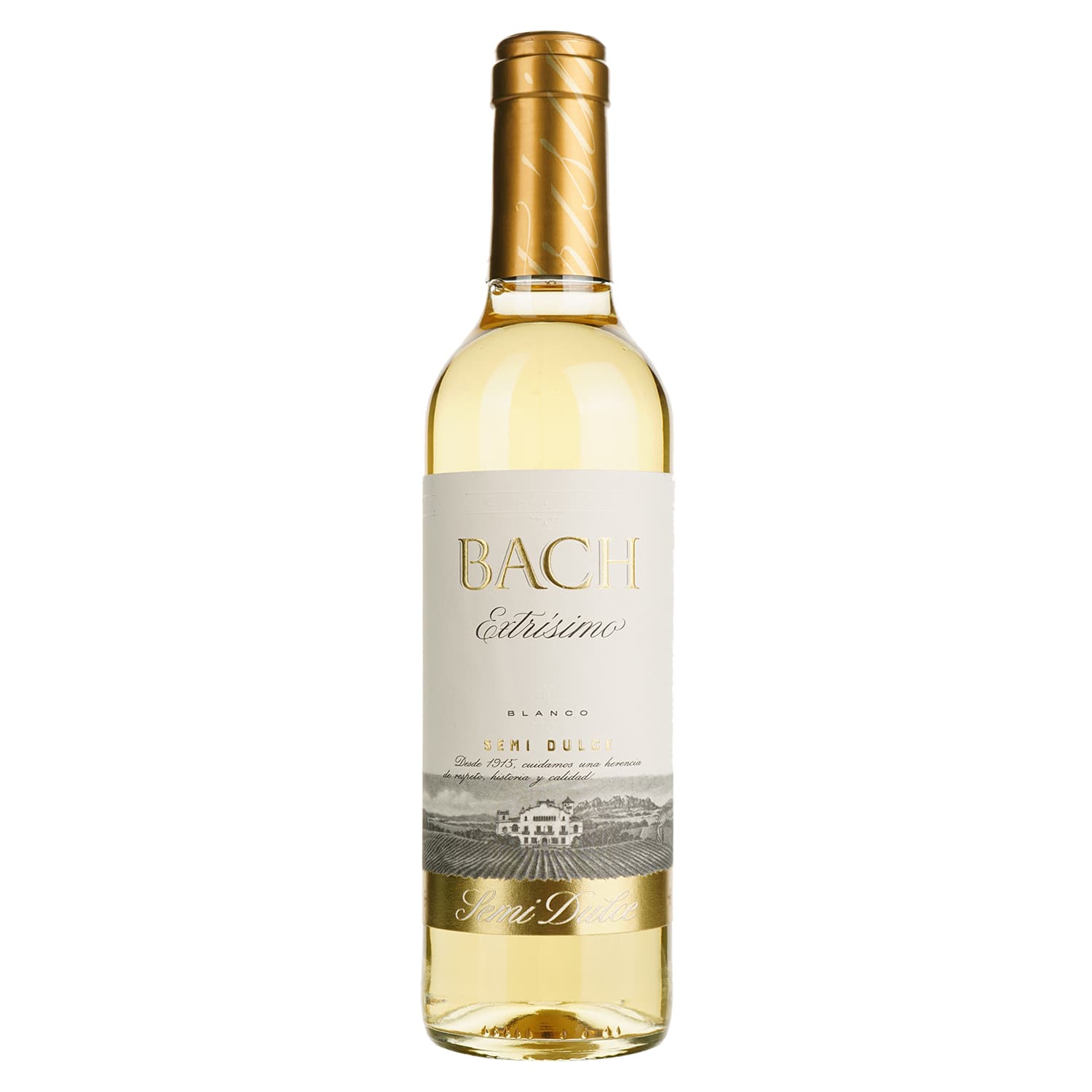 Вино Bach Extrisimo Blanco Semi Dulce DO Catalunya біле напівсолодке 0.375 л