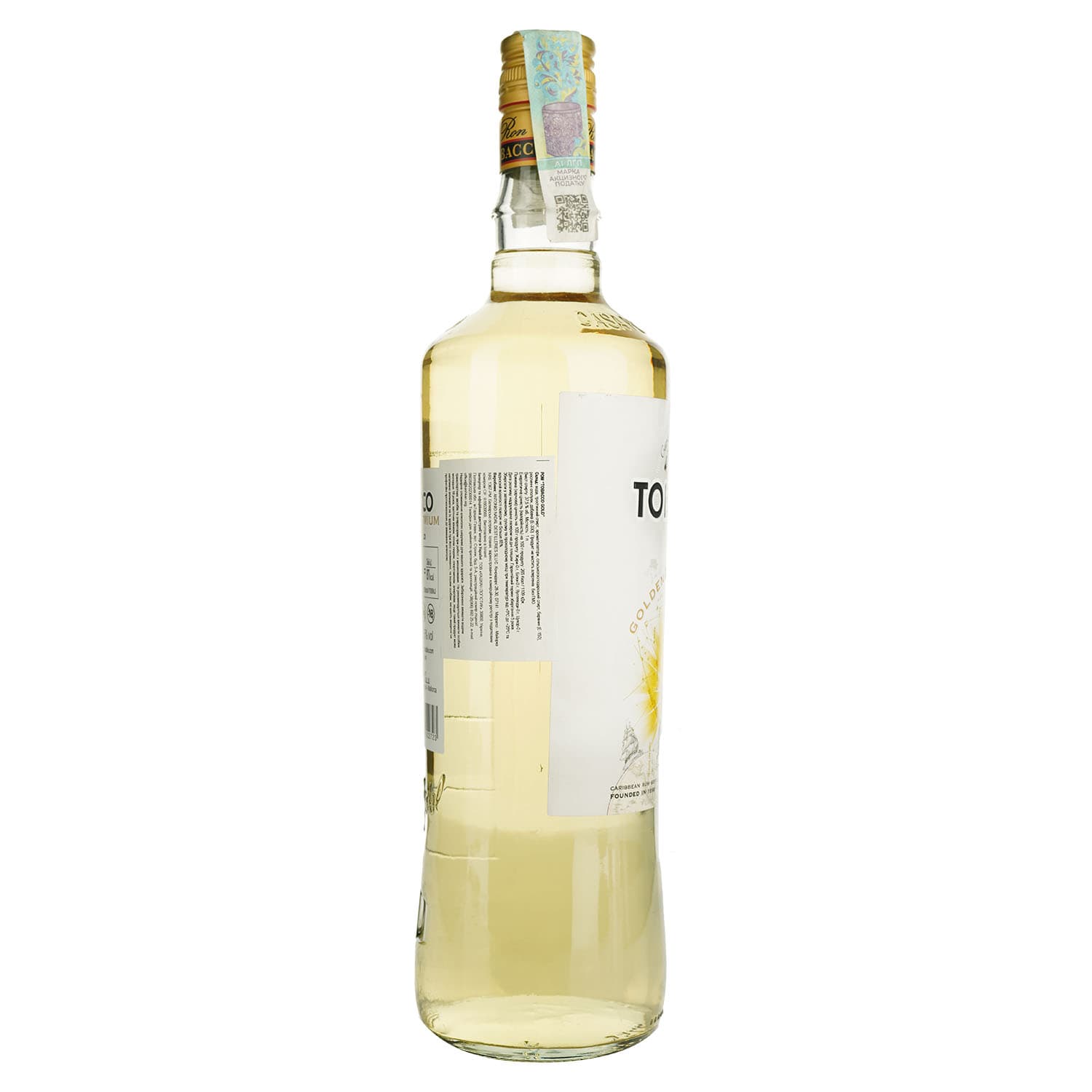 Ром Tobacco Gold 37.5% 1 л