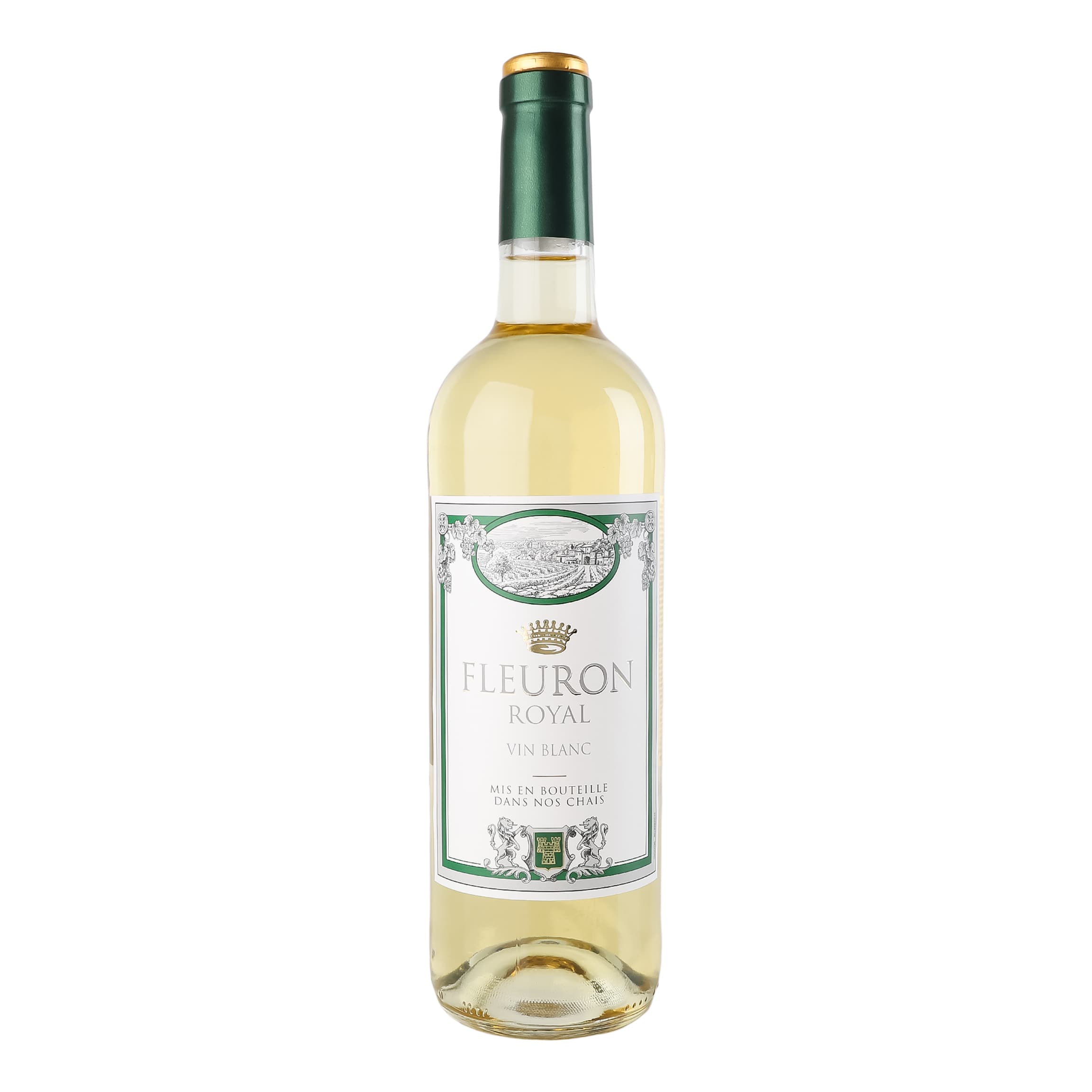 Вино Fleuron Royal Blanc Sec біле сухе 11-14.5% 0.75 л