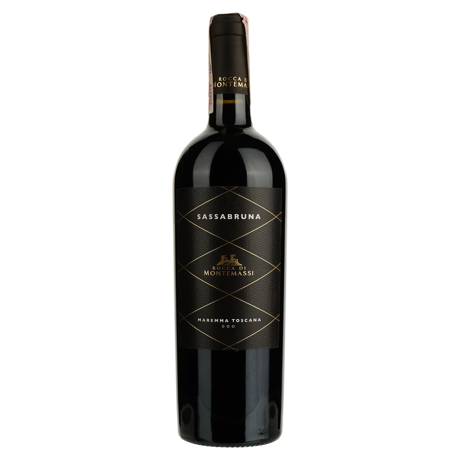 Вино Rocca di Montemassi Sassabruna, червоне, сухе, 13,5%, 0,75 л
