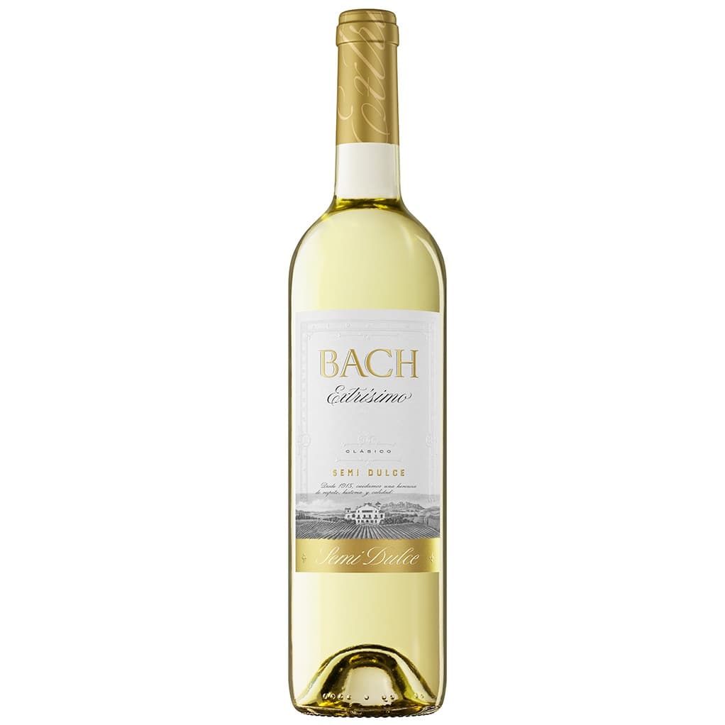Вино Bach Extrisimo Blanco Semi Dulce, біле, напівсолодке, 0,75 л