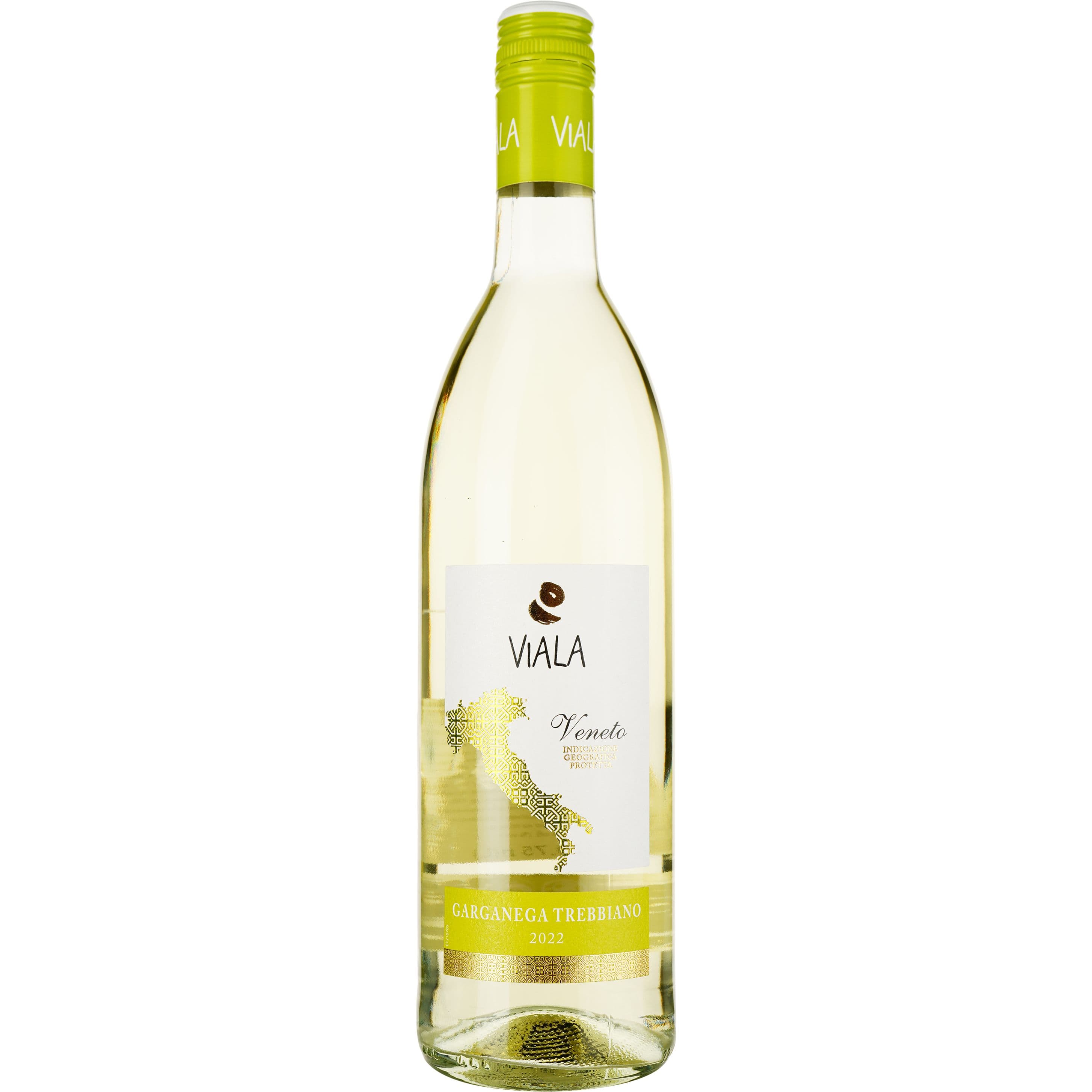 Вино Viala Garganega Trebbiano IGT Veneto біле сухе 0.75 л