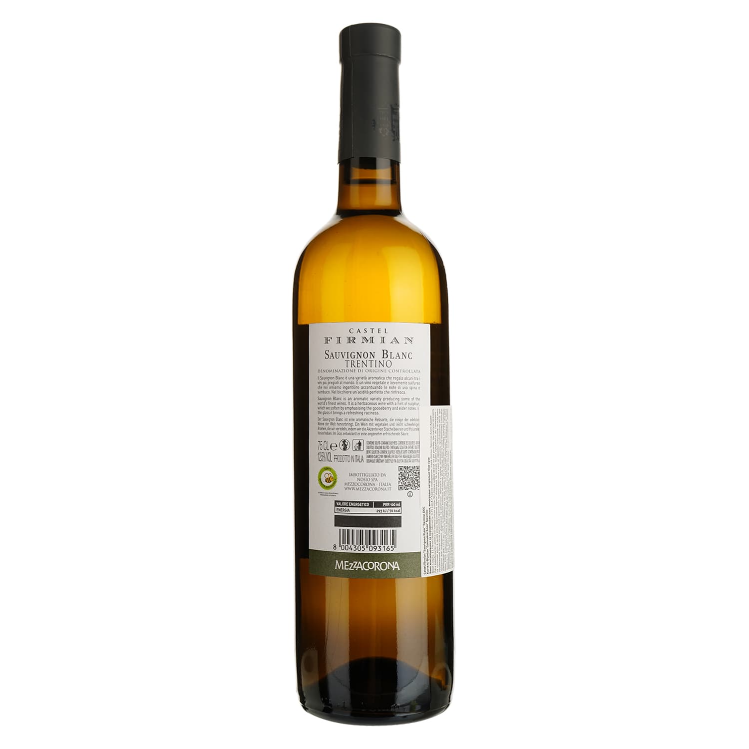 Вино Castel Firmian Sauvignon Blanc Trentino DOC біле сухе 0.75 л