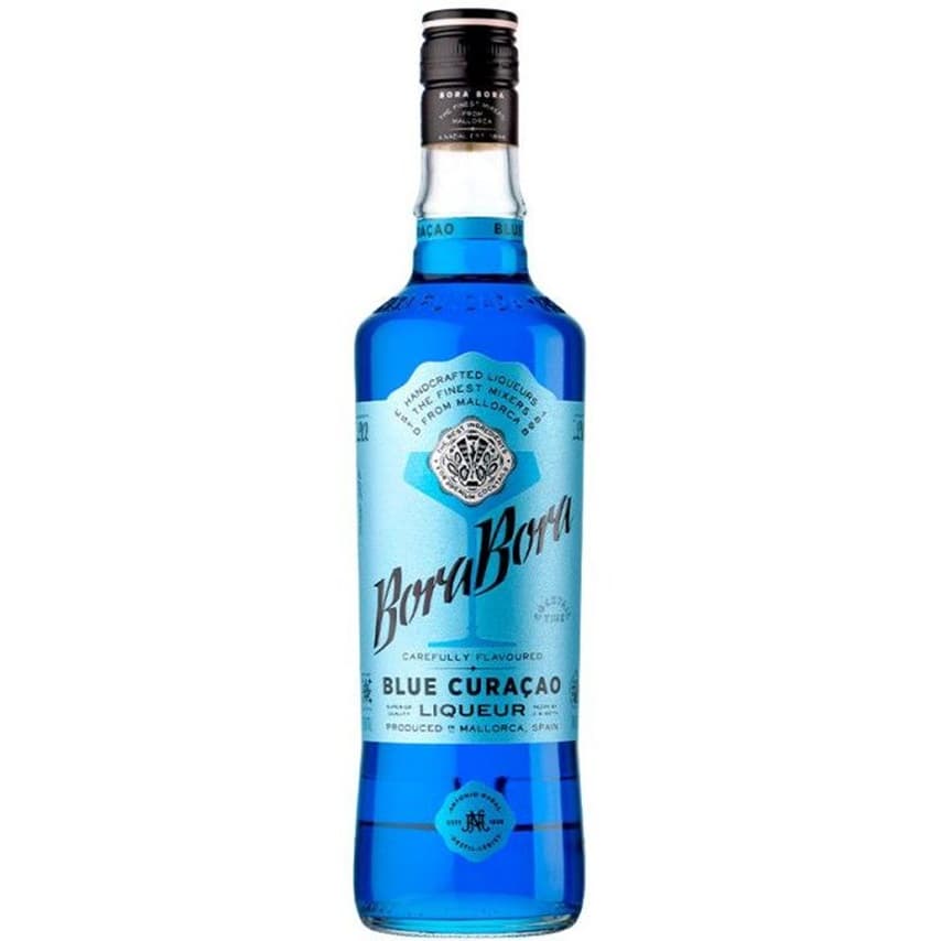 Лікер Bora Bora Blue Curacao 21% 0.7 л