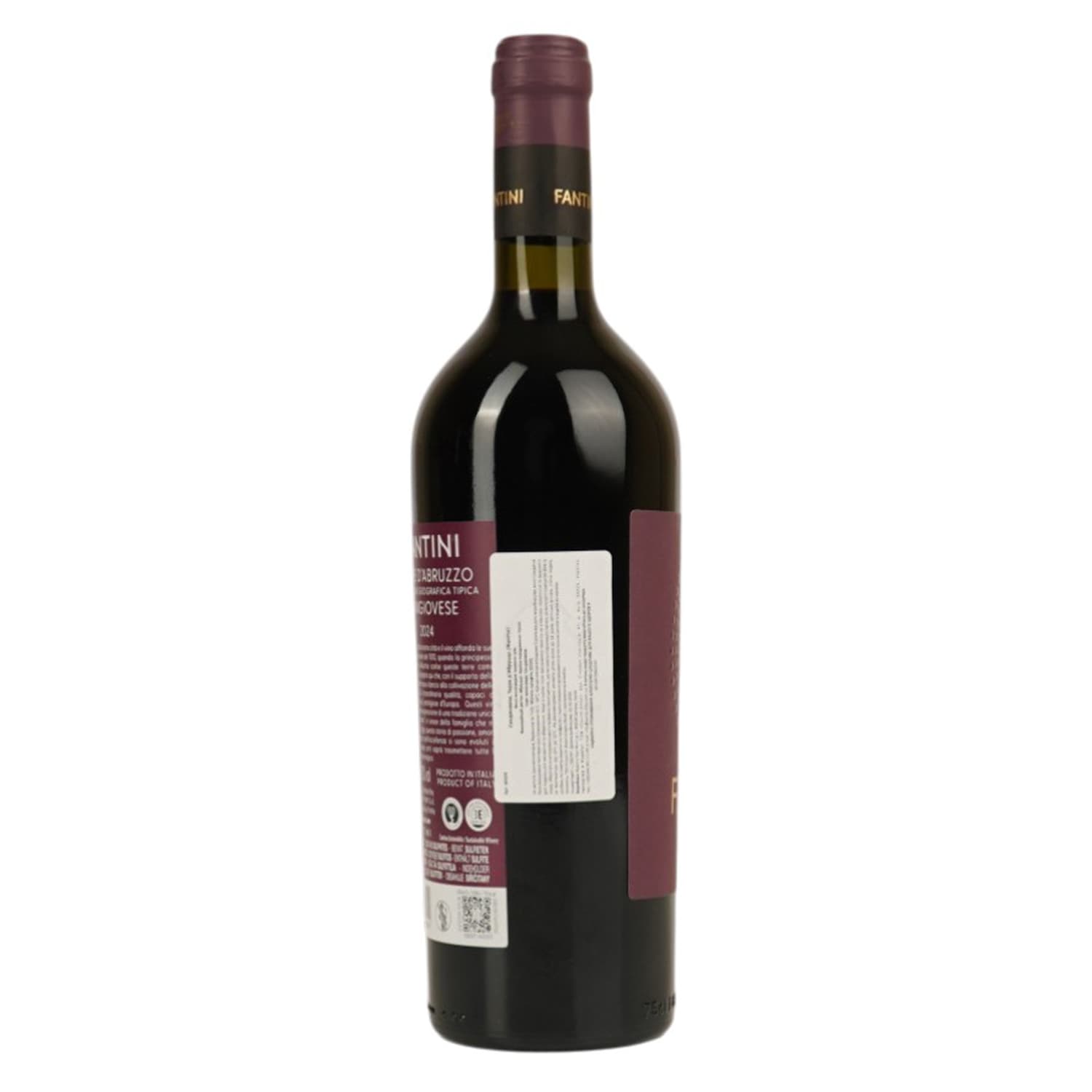 Вино Fantini Farnese Sangiovese Terre Di Chieti червоне сухе 12.5% 0.75 л (838)