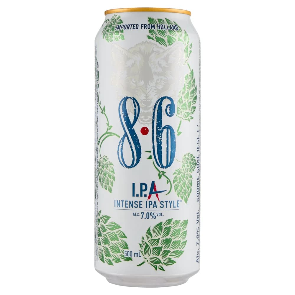 Пиво Баварiя 8.6 IPA 0.5 л