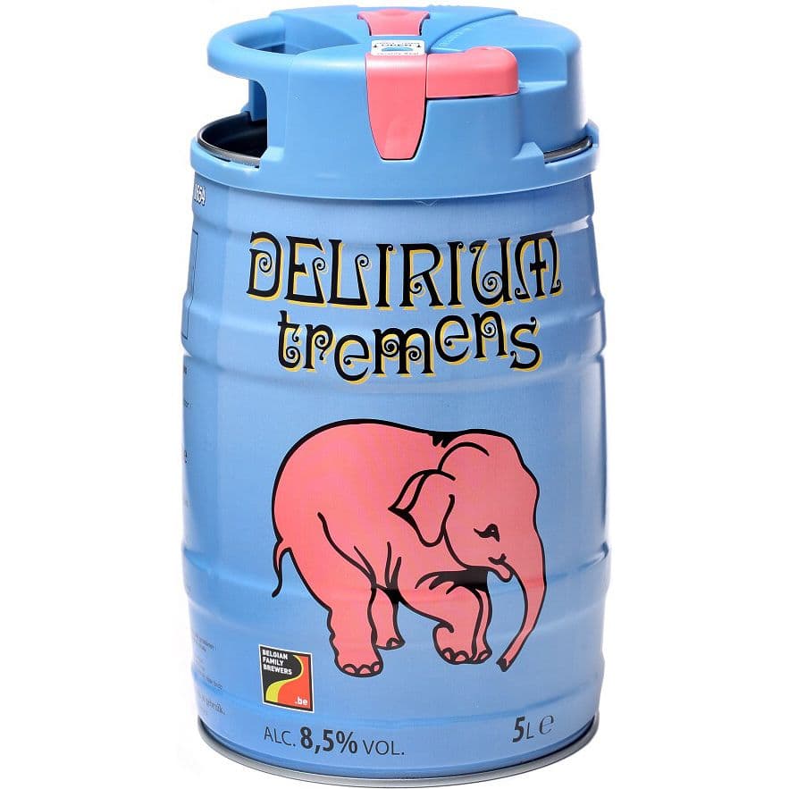 Пиво Delirium Tremens світле 8.5% 5 л