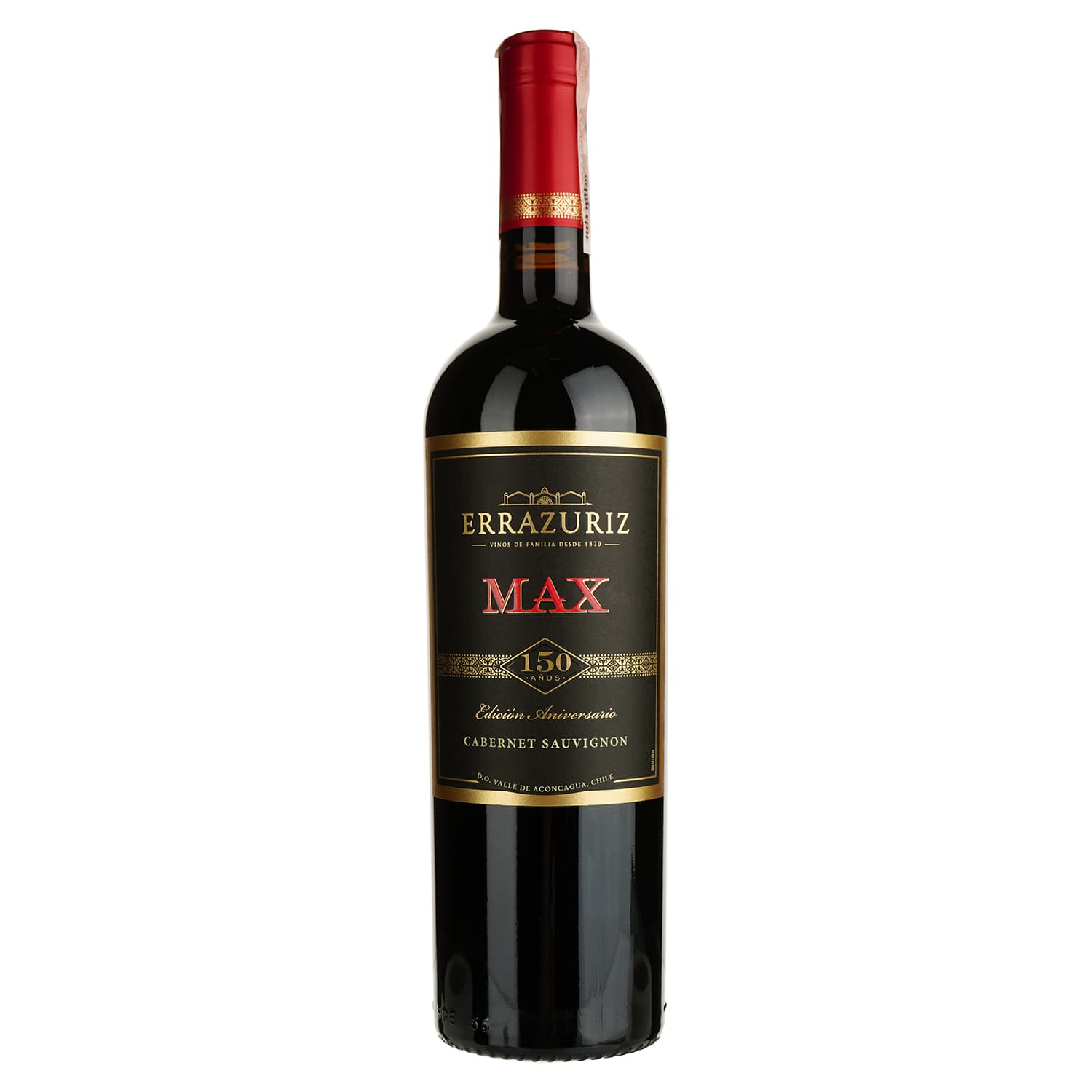 Вино Errazuriz Max Reserva Cabernet Sauvignon, червоне, сухе, 0,75 л