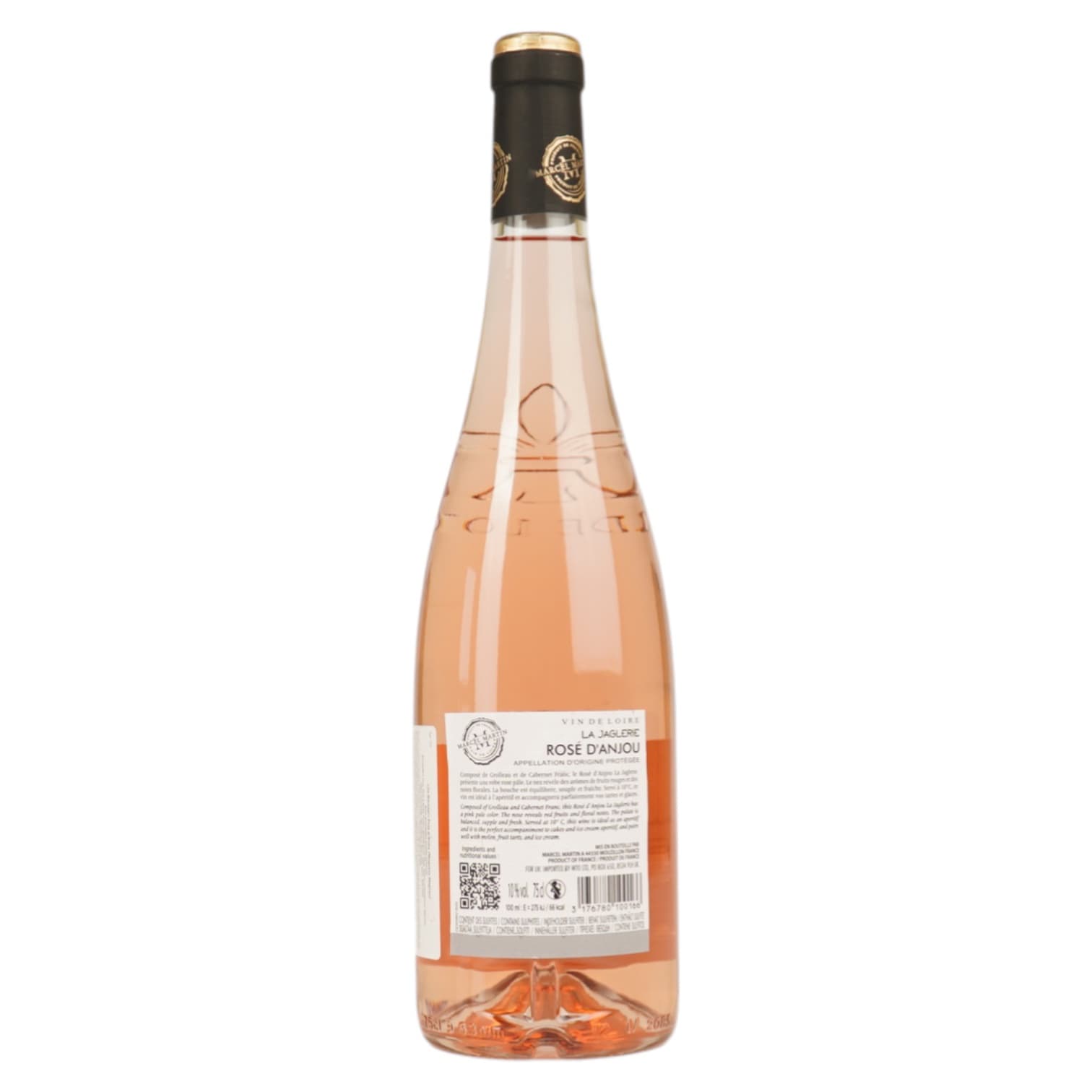 Вино Marcel Martin La Jaglerie Rose d'Anjou рожеве напівсухе 11% 0.75 л