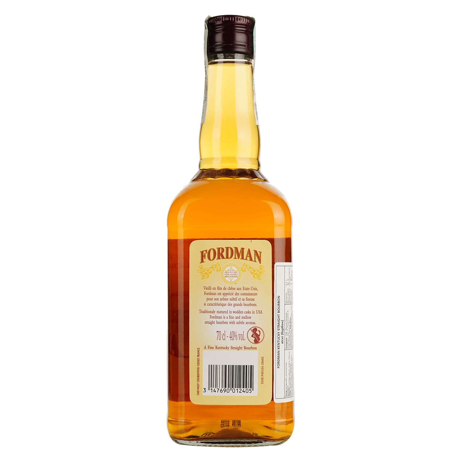 Віскі Fordman Bourbon 40% 0.7 л (3147690012405)