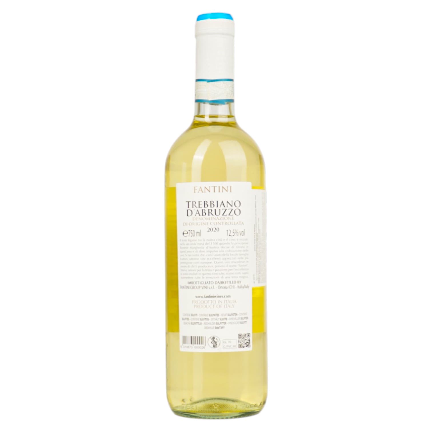 Вино Fantini Farnese Trebbiano D'abruzzo біле сухе 12% 0.75 л (839)