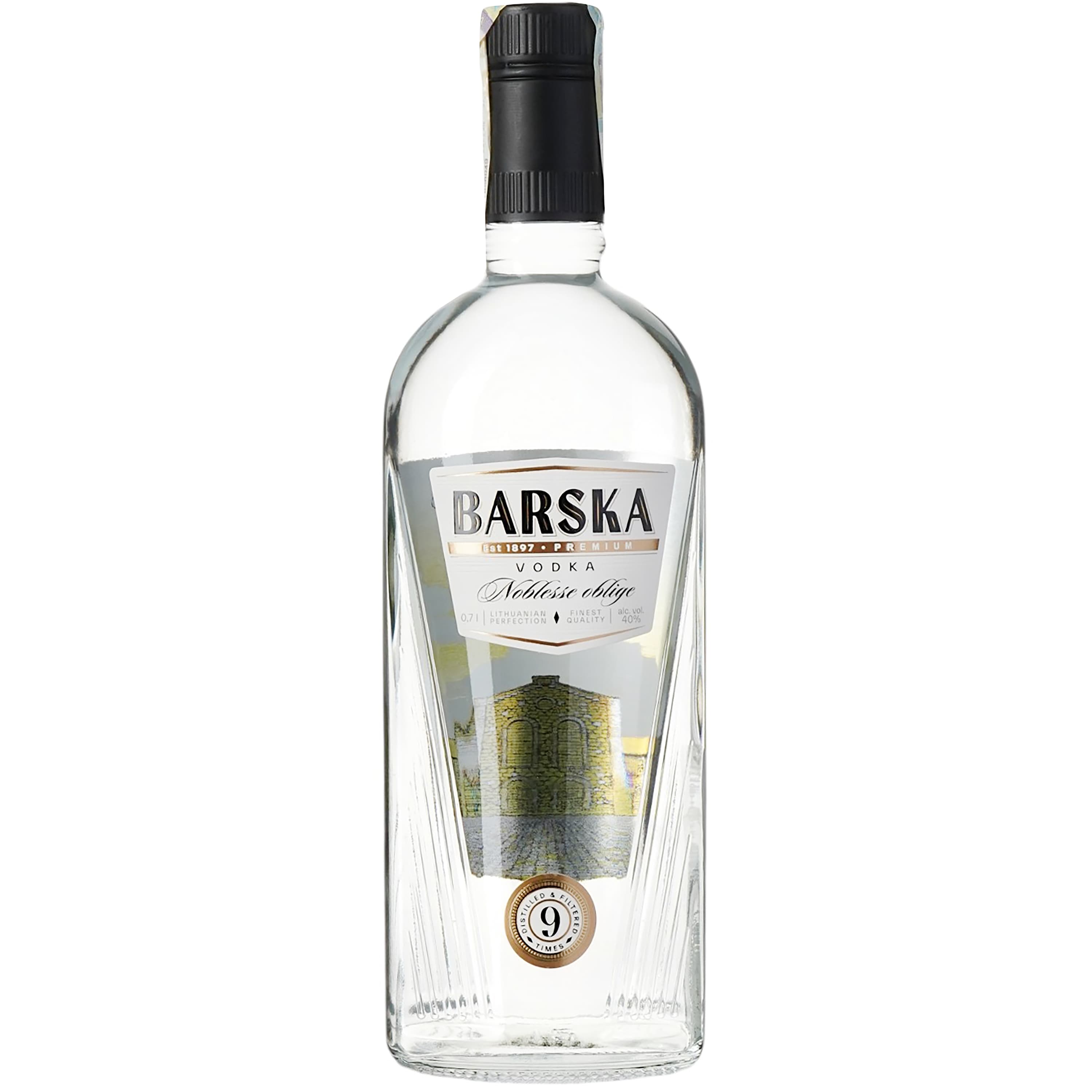 Горілка Barska Premium 40% 0.7 л (4770053235587)