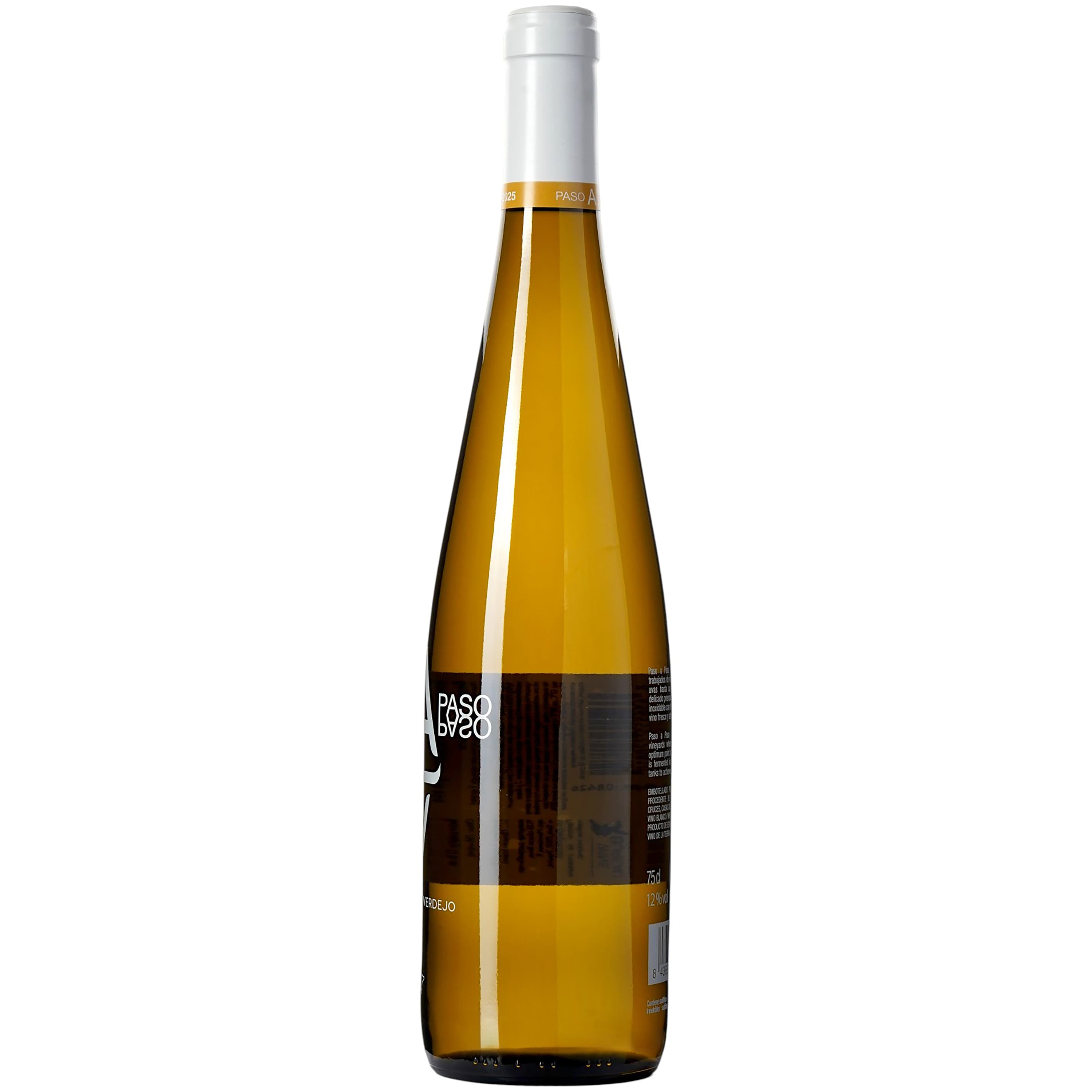 Вино Paso a Paso Macabeo Verdejo, біле, сухе, 12%, 0,75 л (8426)
