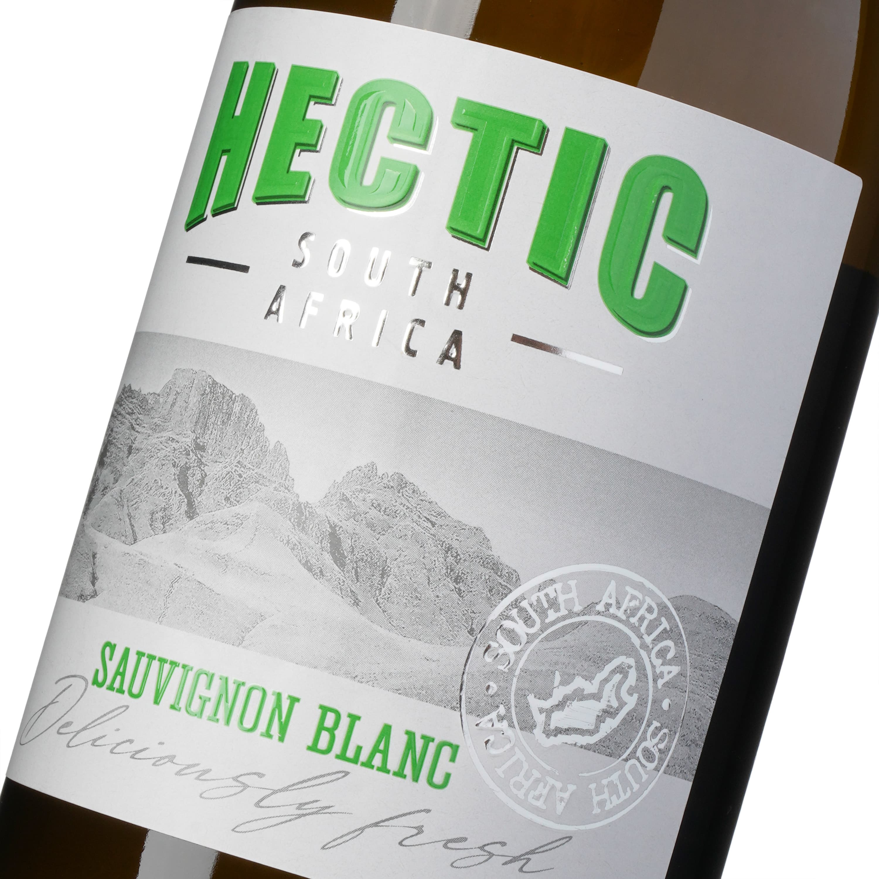 Вино Hectic Sauvignon Blanc біле сухе 0.75 л