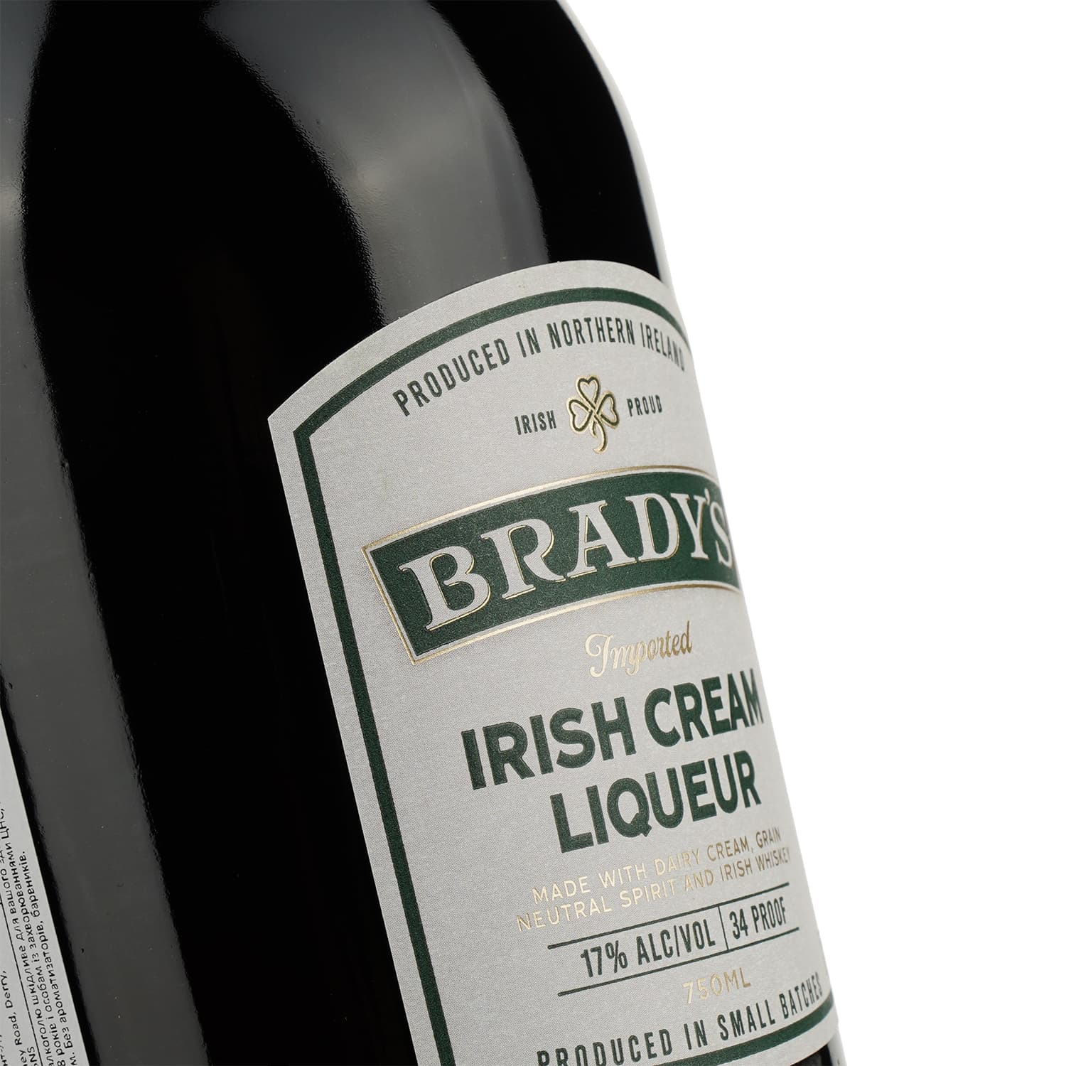 Лікер Luxco Bradys Irish Cream Liqueur 17% 0.75 л