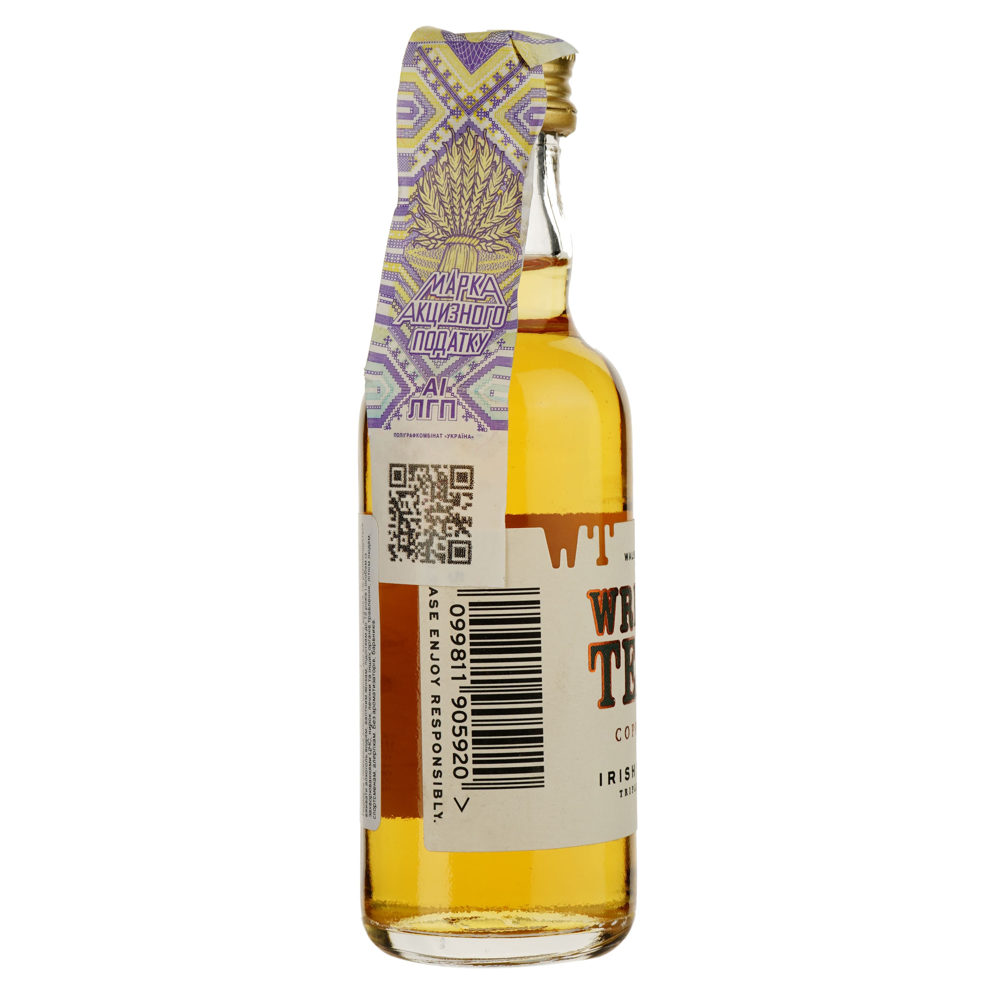 Віскі Writers Tear's Irish Whiskey Miniatures, 40%, 0,05 л (8000010739364)