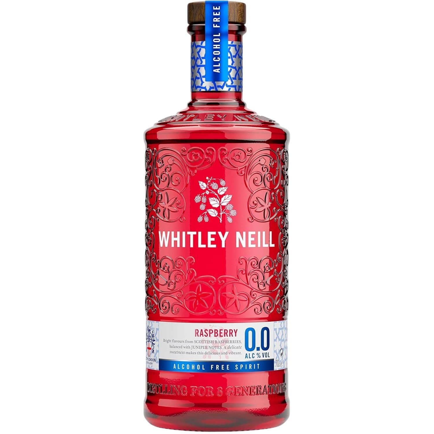 Напій безалкогольний Whitley Neill Raspberry 0% 0.7 л