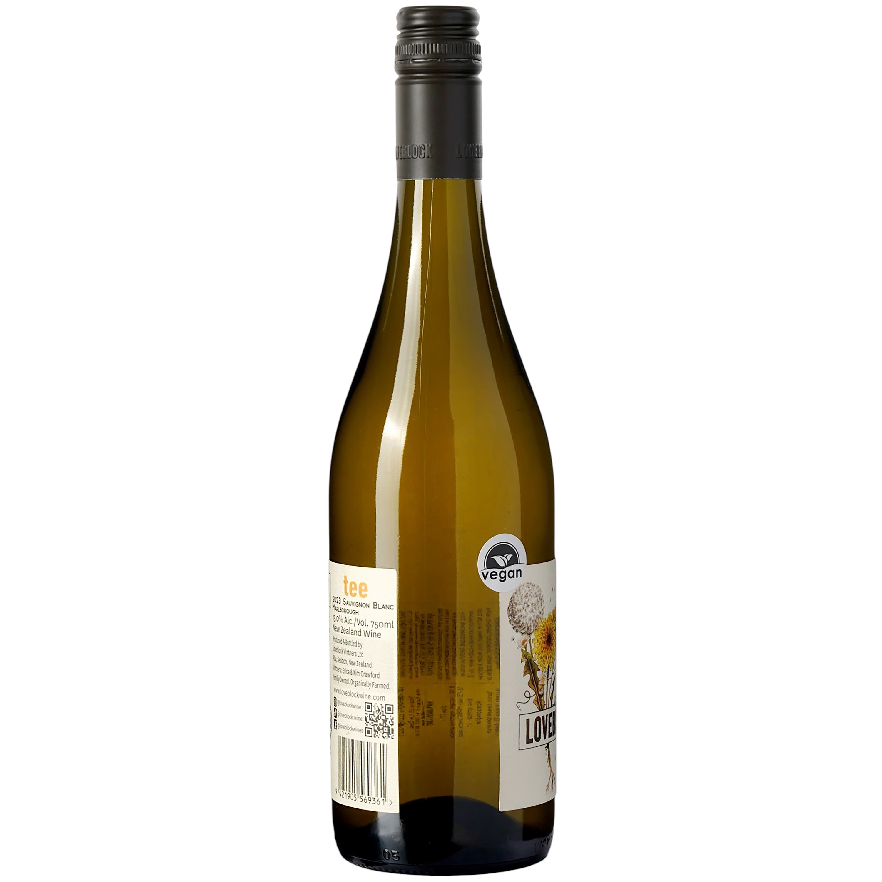 Вино Loveblock Sauvignon Blanc Tee біле сухе 13% 0.75 л
