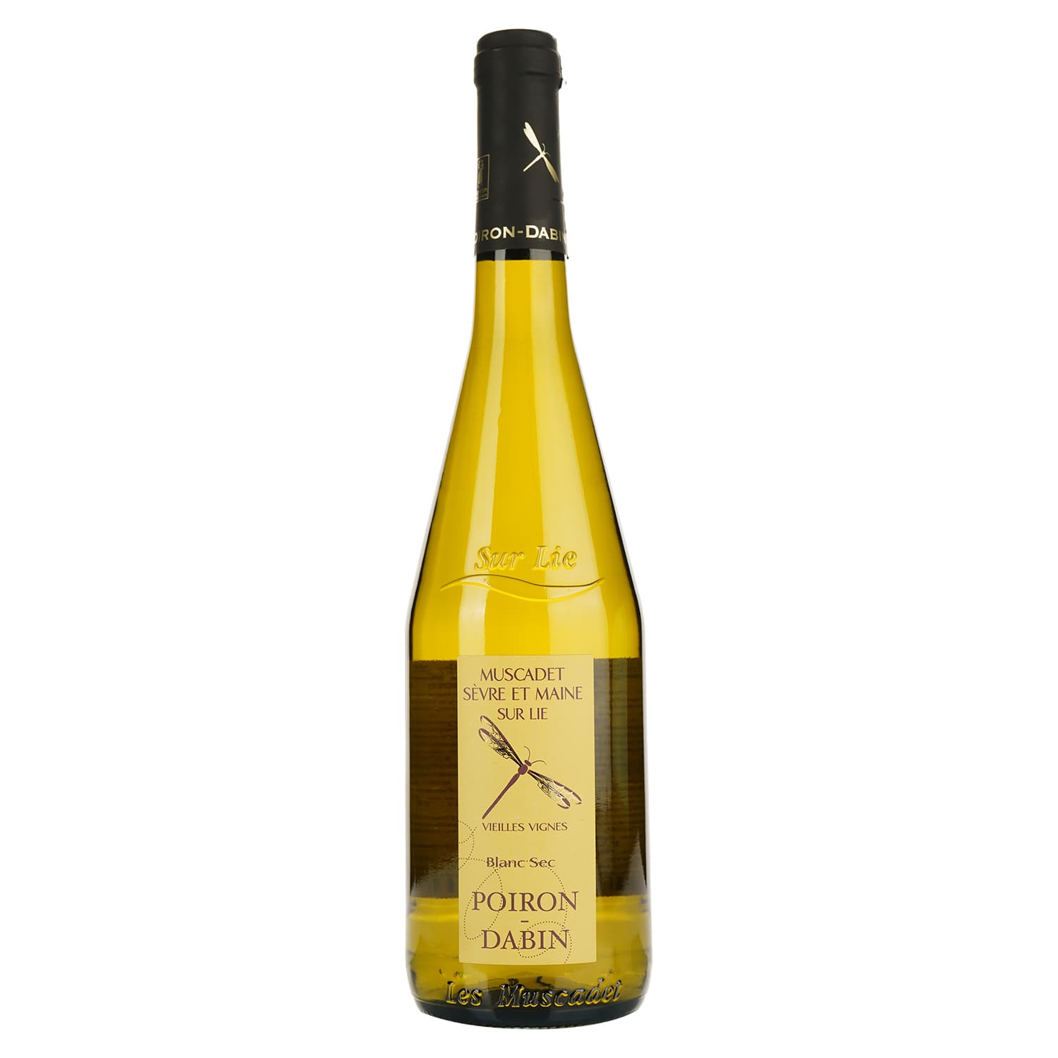 Вино Poiron Dabin Muscadet Sevre Et Maine Sur Lie, 12%, 0,75 л